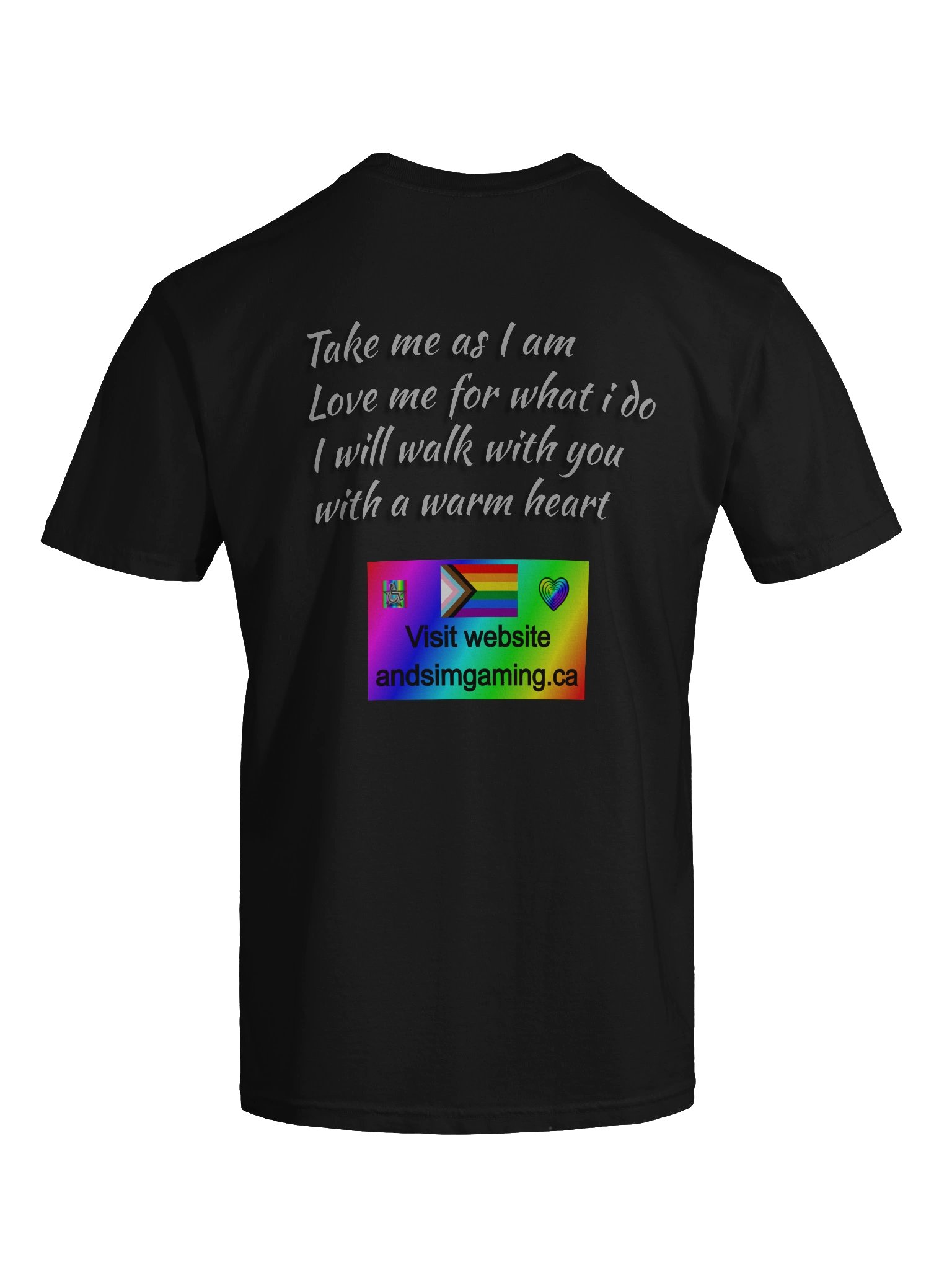 V Andsim gaming tshirt product image (7)
