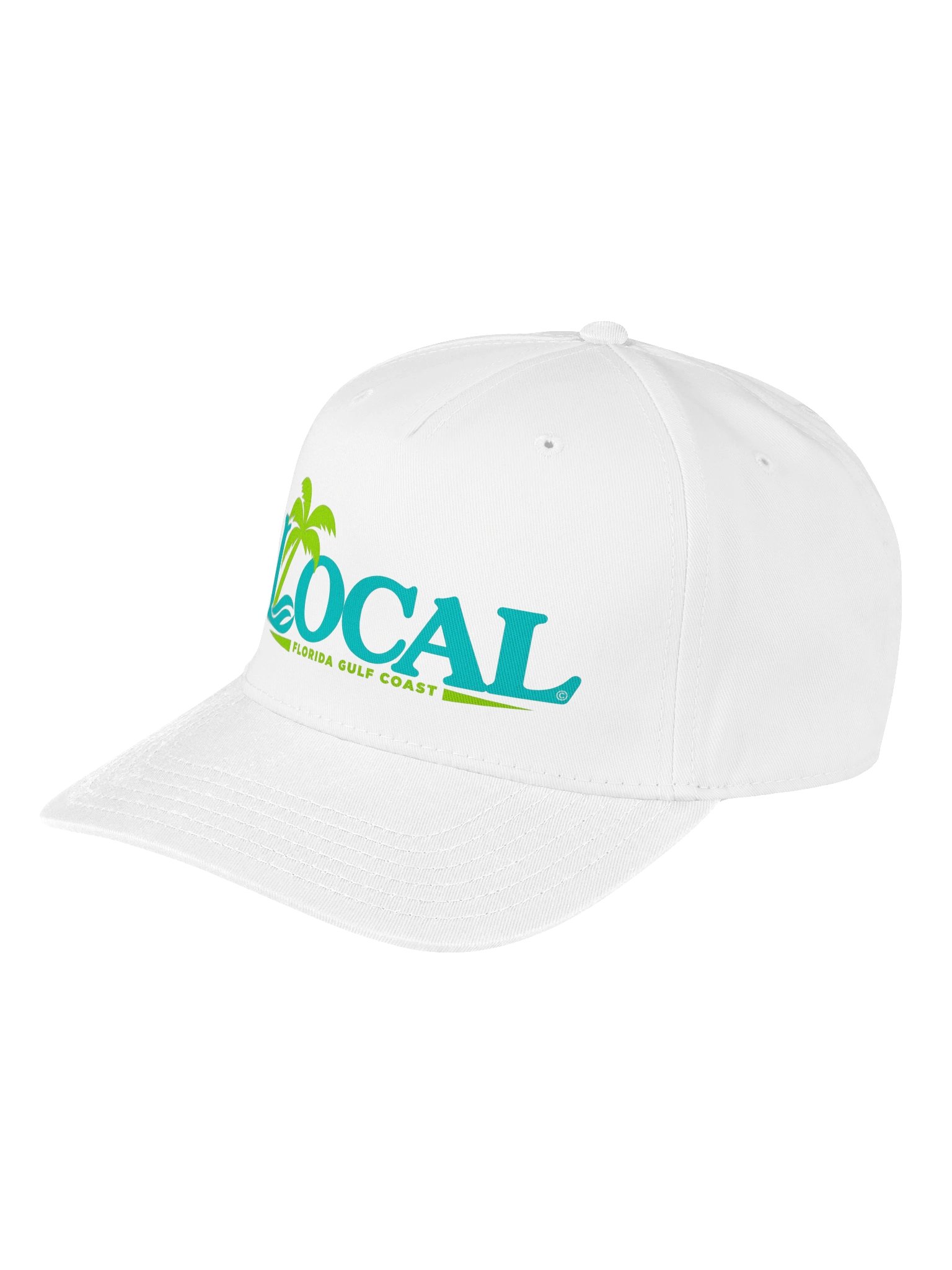 Gulf Coast Local ballcap White product image (3)