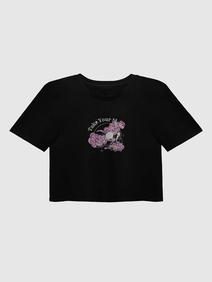 Take Your Meds Cropped Tee (Black) product image (1)