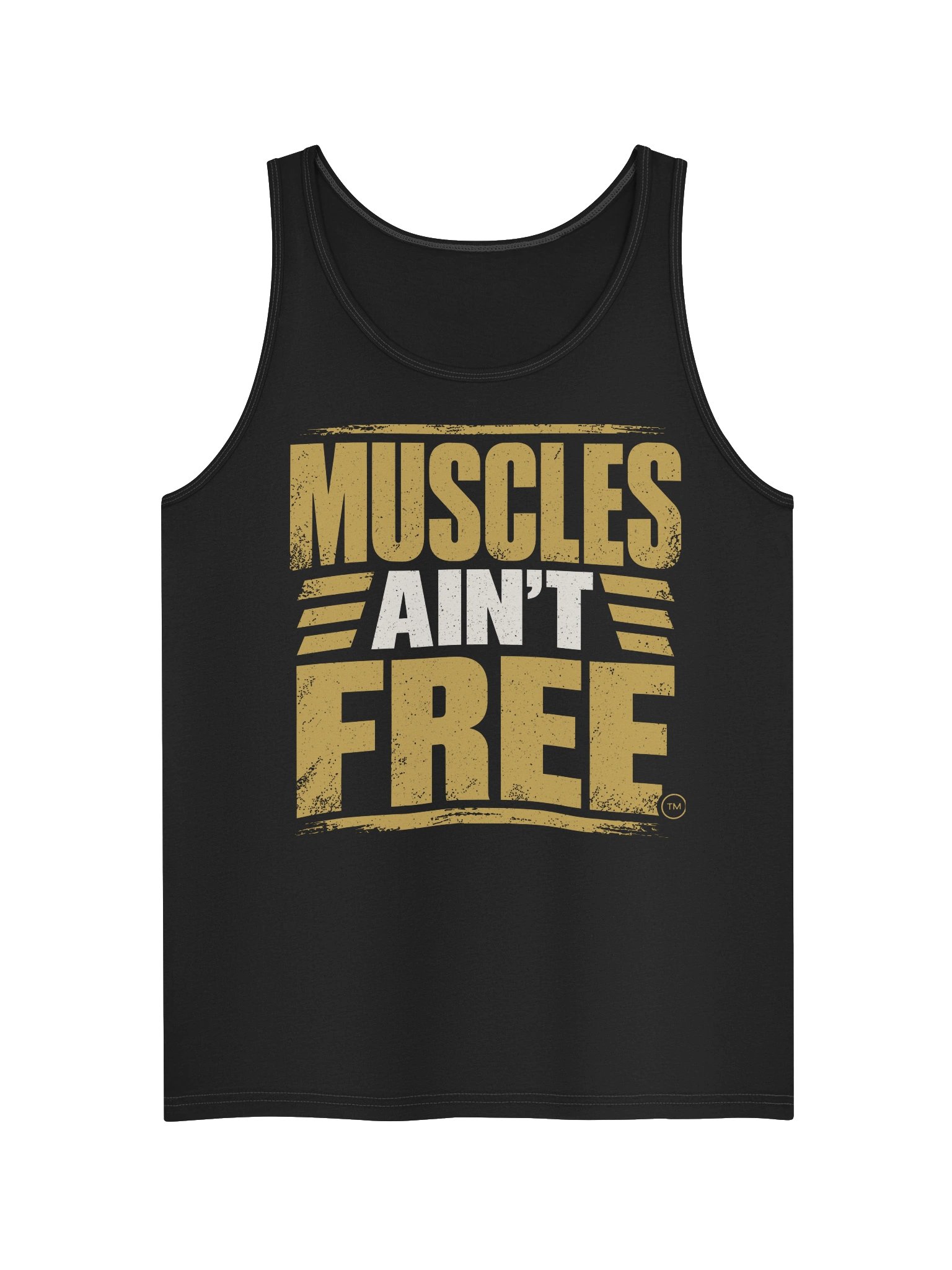 The "Muscles Ain't Free" Men's Core Performance Tank product image (1)