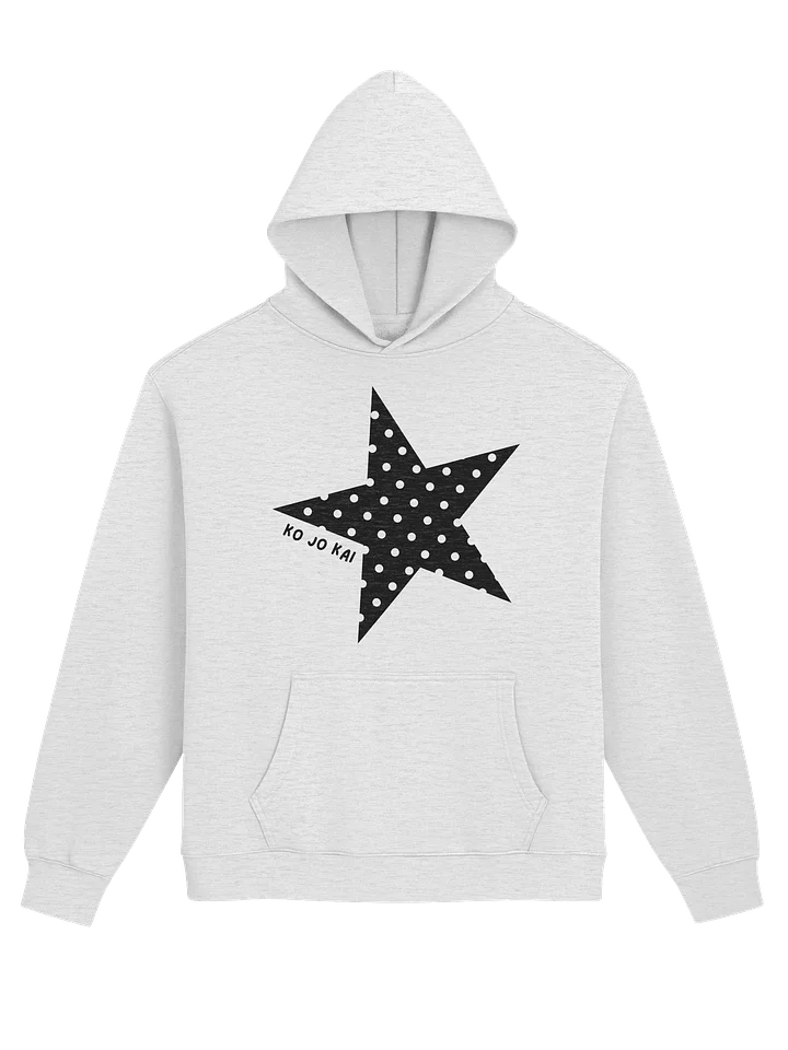 KJK Star Hoodie - Light Grey product image (1)
