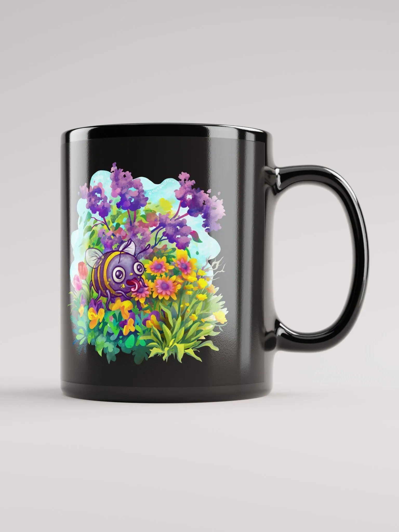 Gettin' Pollenated Black Mug product image (4)