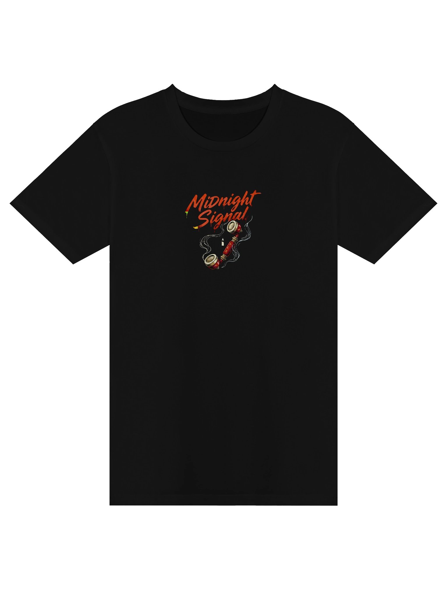 Midnight Signal" Heavyweight Graphic Tee – Premium Streetwear Shirt product image (1)
