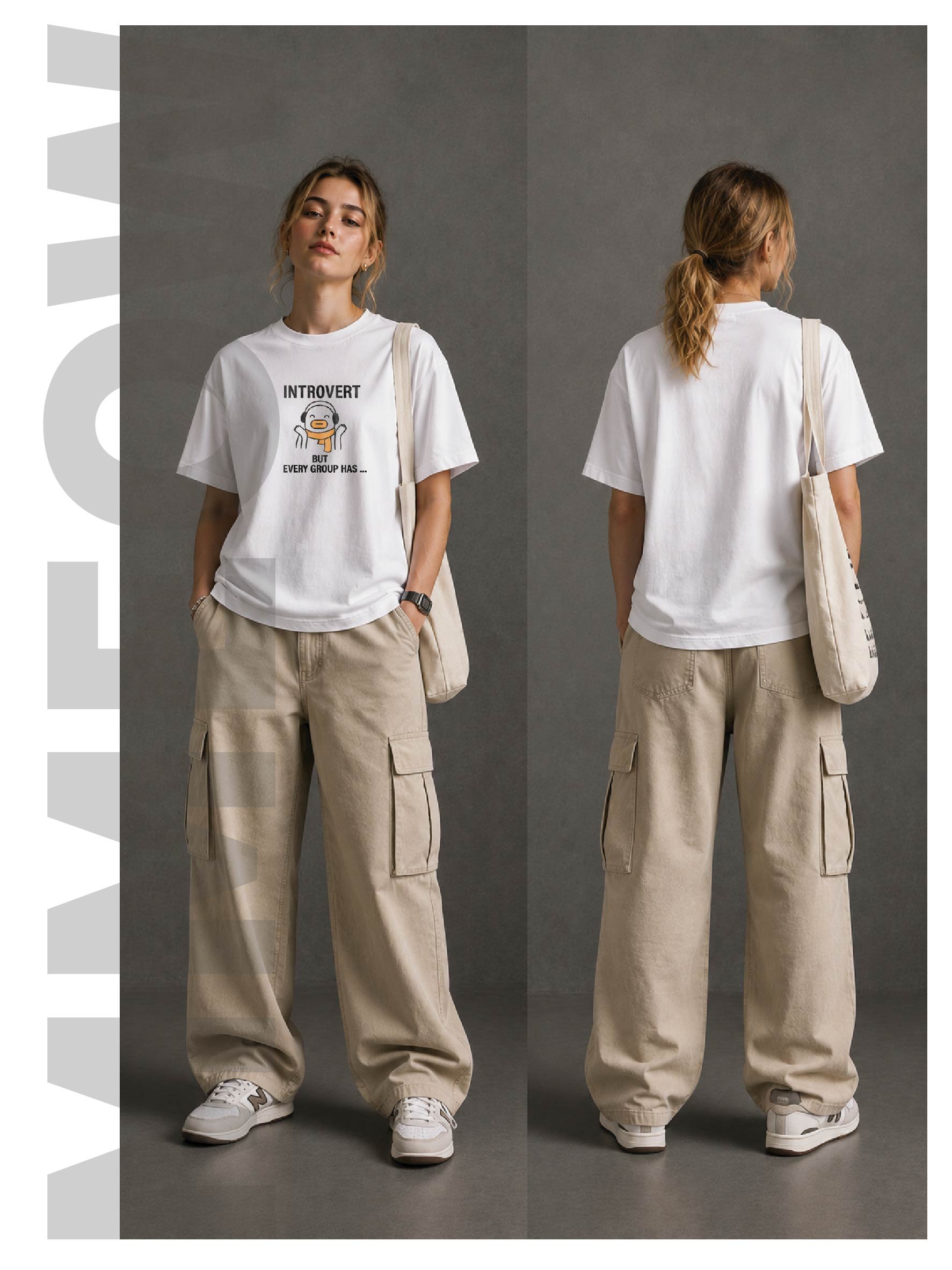 Introvert BOXY T - SHIRT PRINTED product image (31)