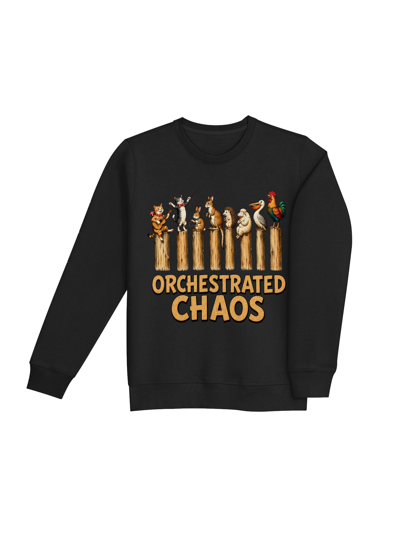 Orchestrated Chaos Animal Band Sweatshirt product image (16)