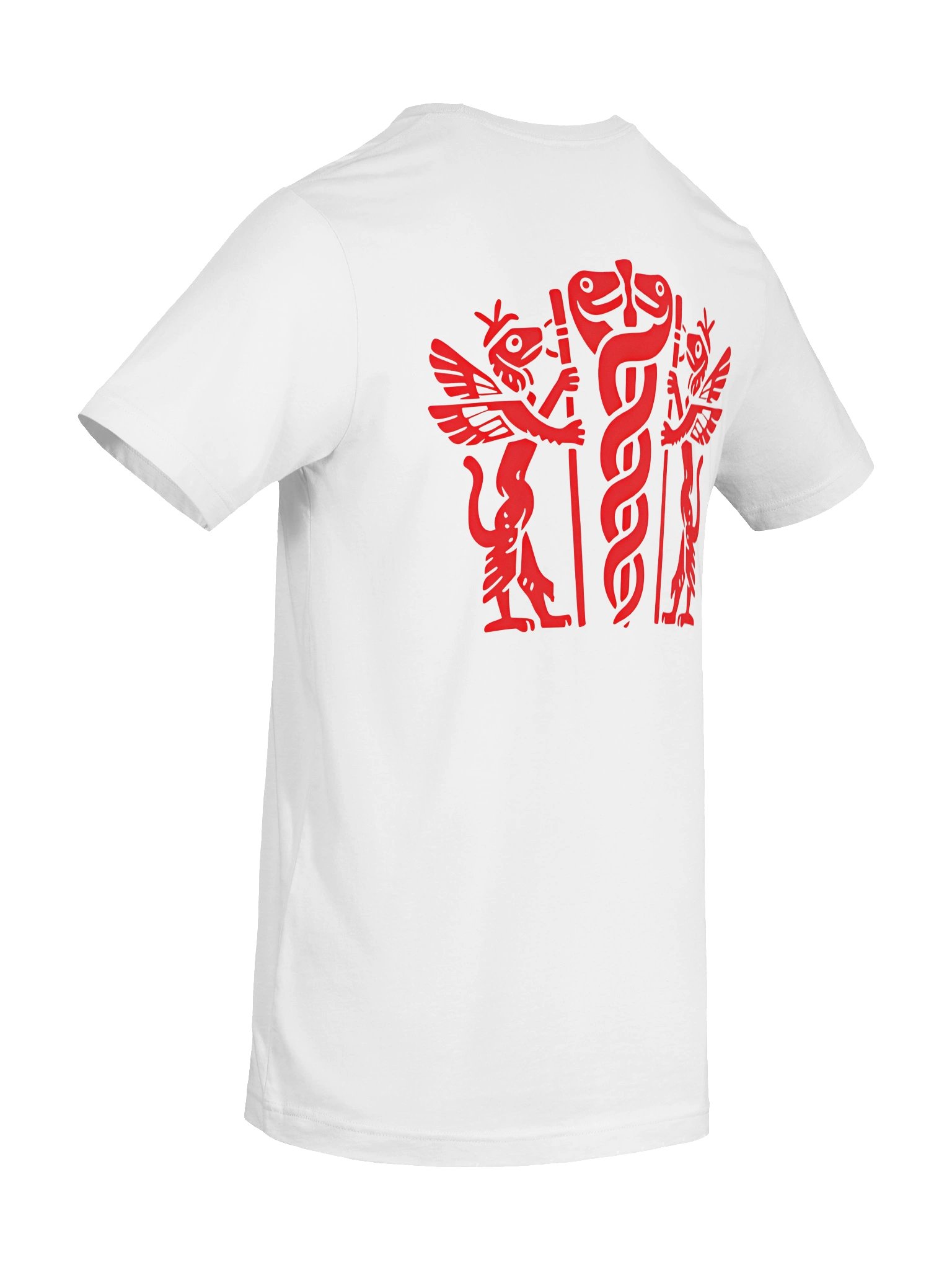 White Apkallu Logo - Ningishzida Back product image (8)