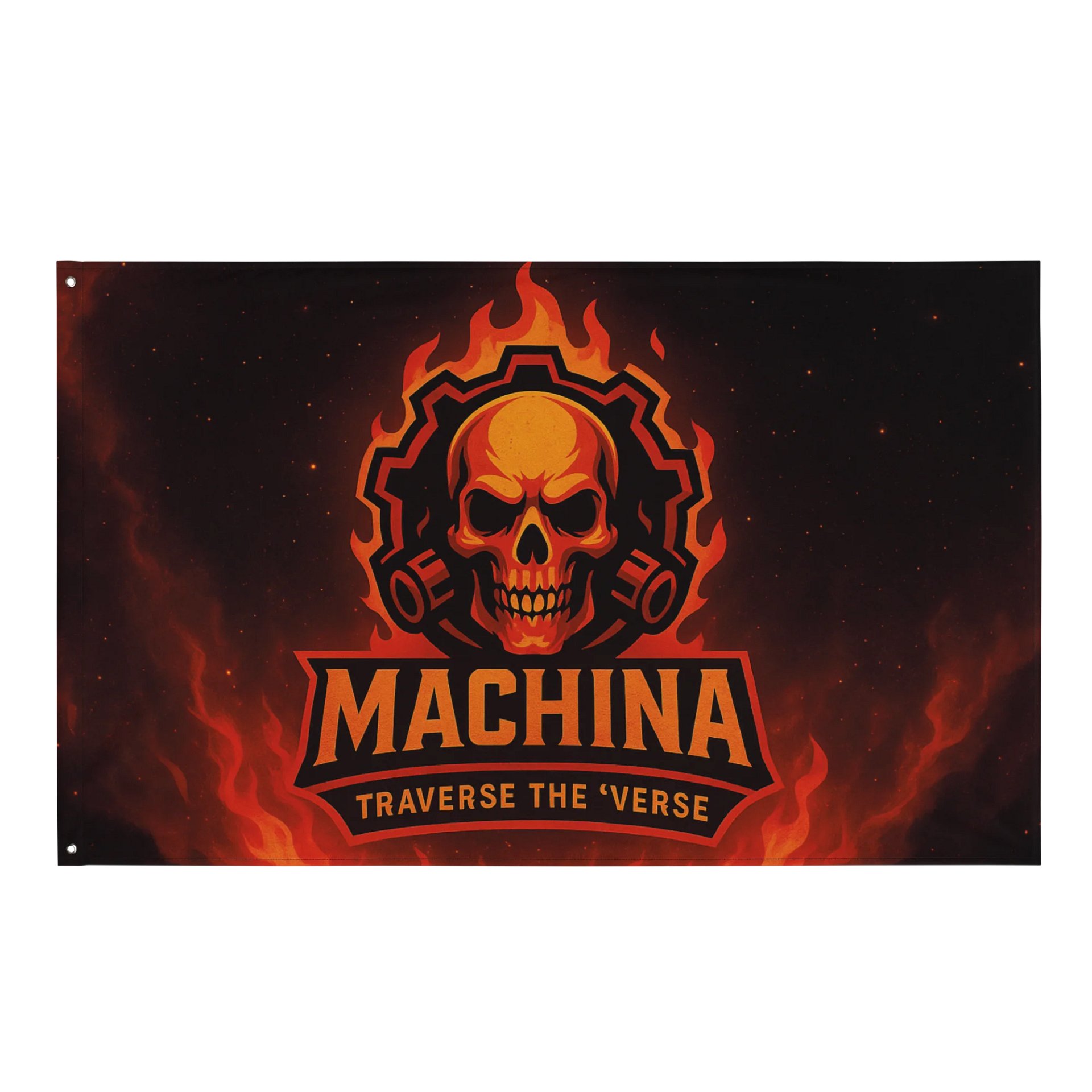 Machina Org Full-Color Flag – Be the Machine. Display the Power. product image (1)