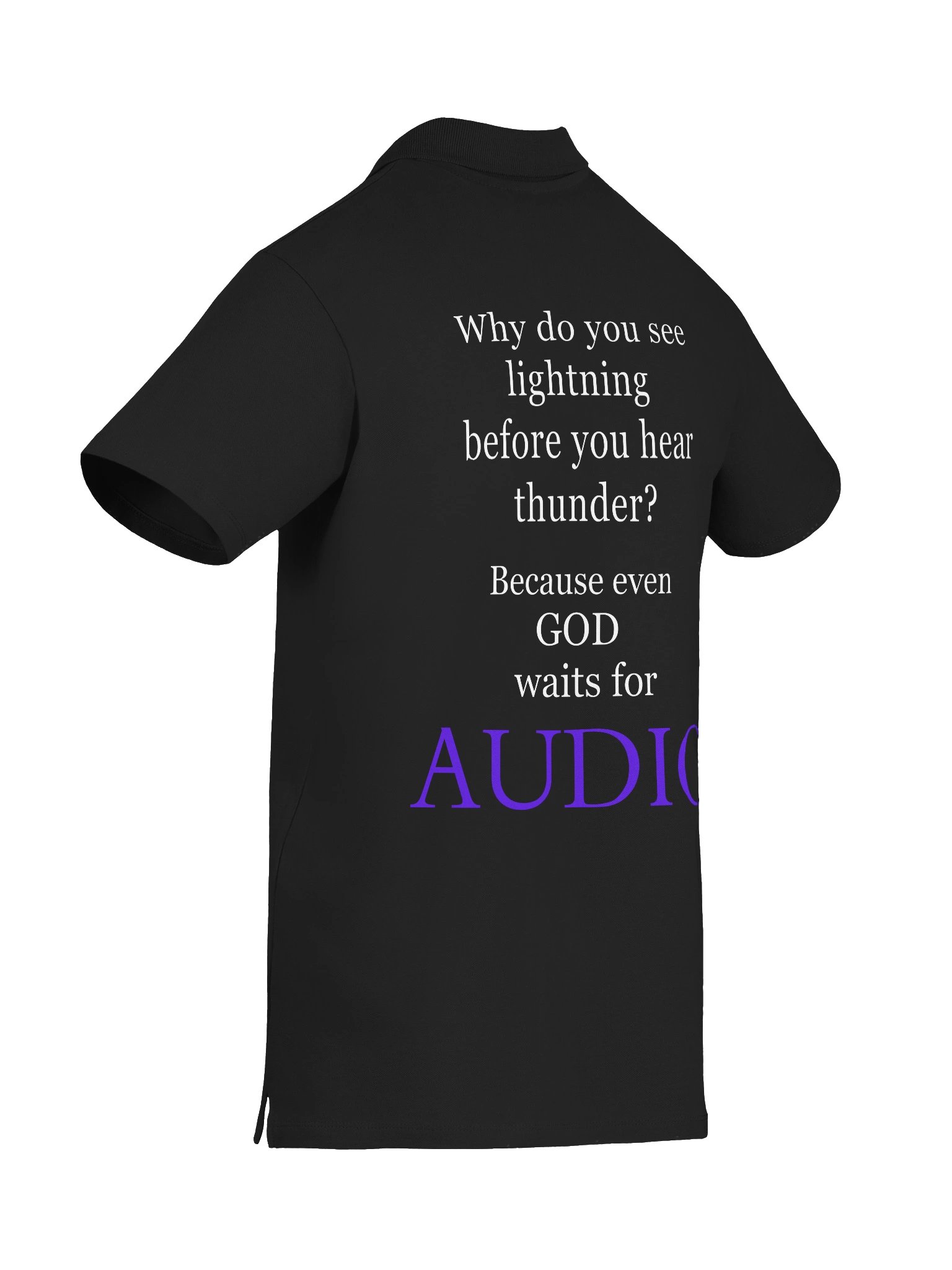 Audio Lab "Wait for Audio" Polo Shirt product image (8)