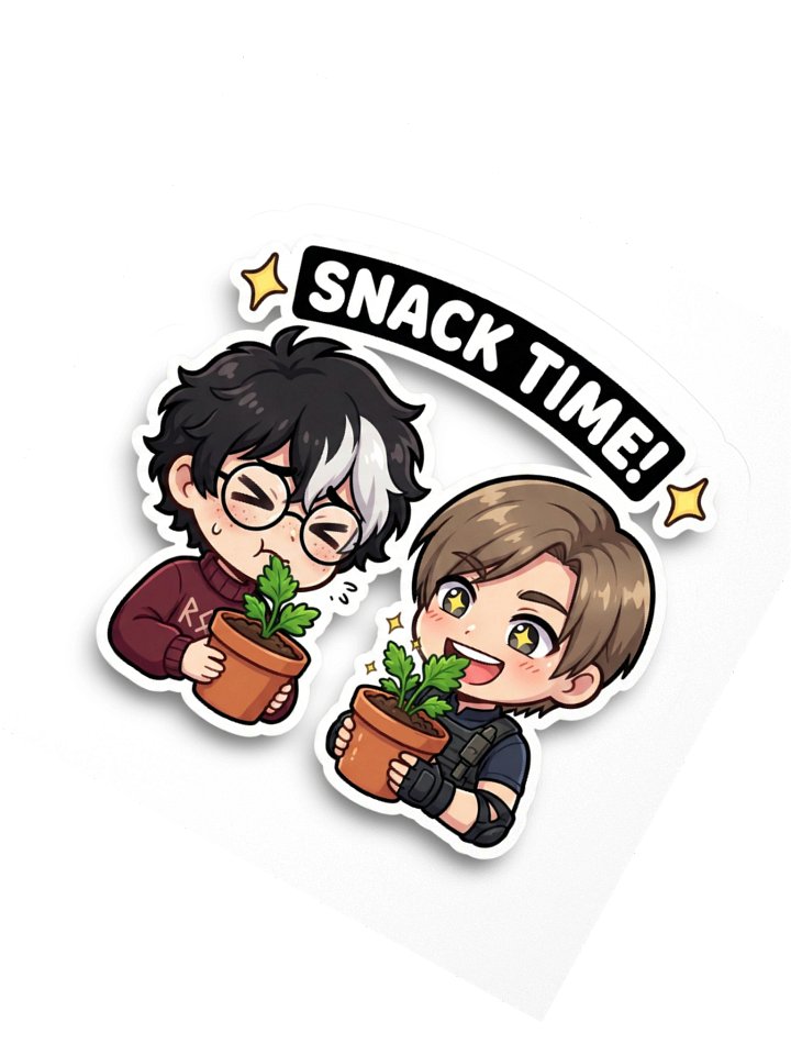 Snack Time! Sticker. product image (4)