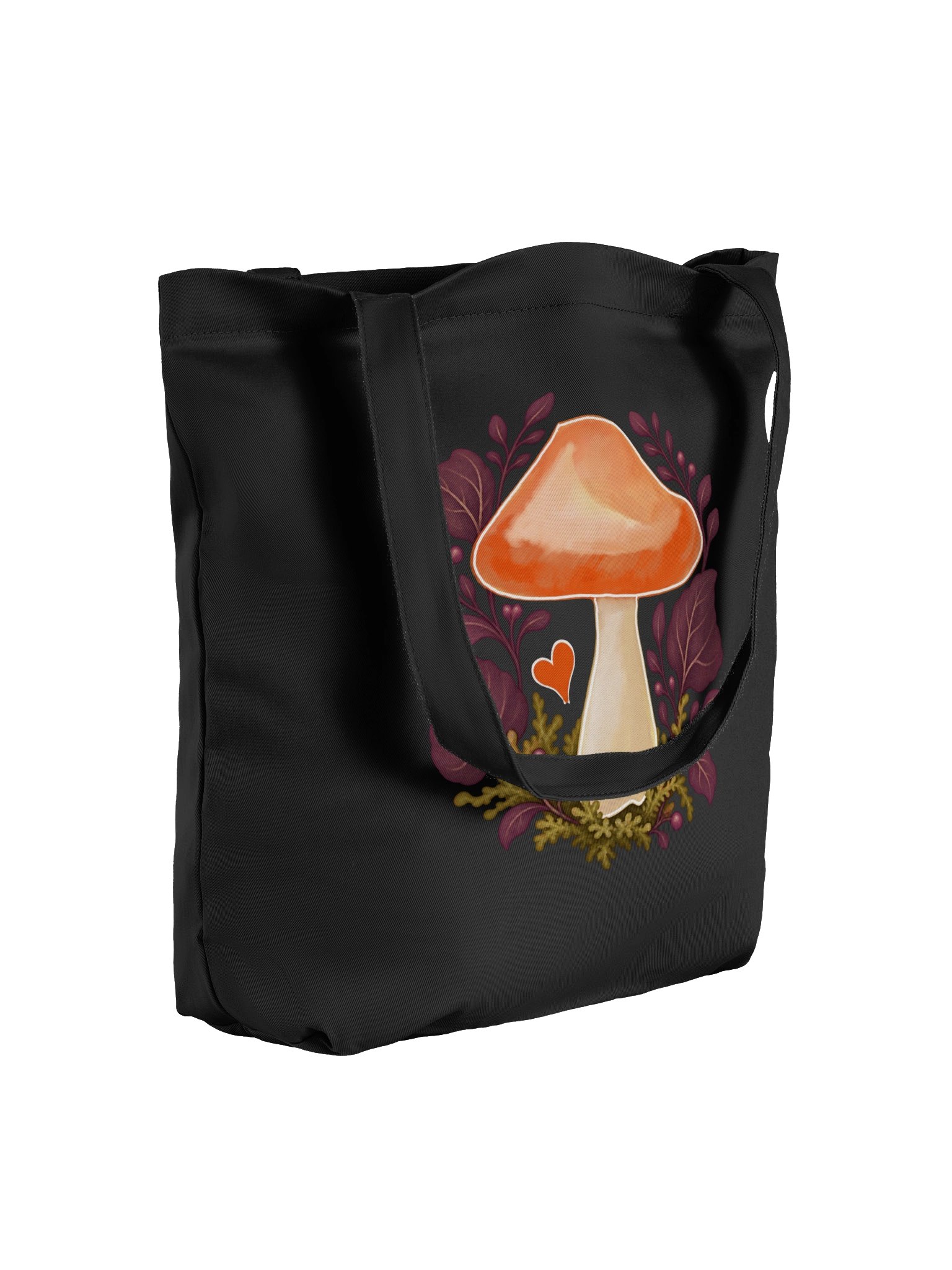Orange Mushroom Tote Bag product image (4)