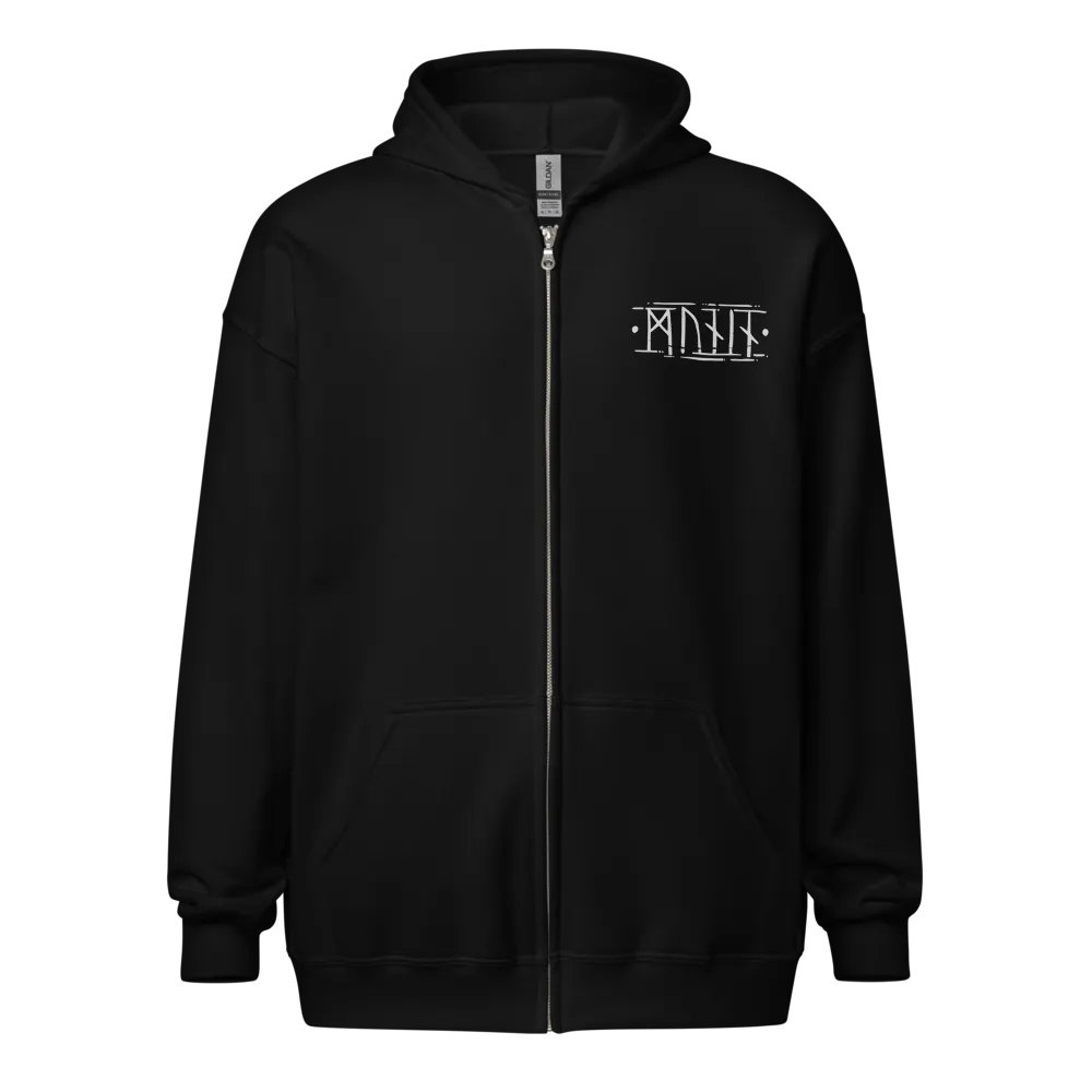 Munin's Perch Heavy Zip Hoodie product image (2)
