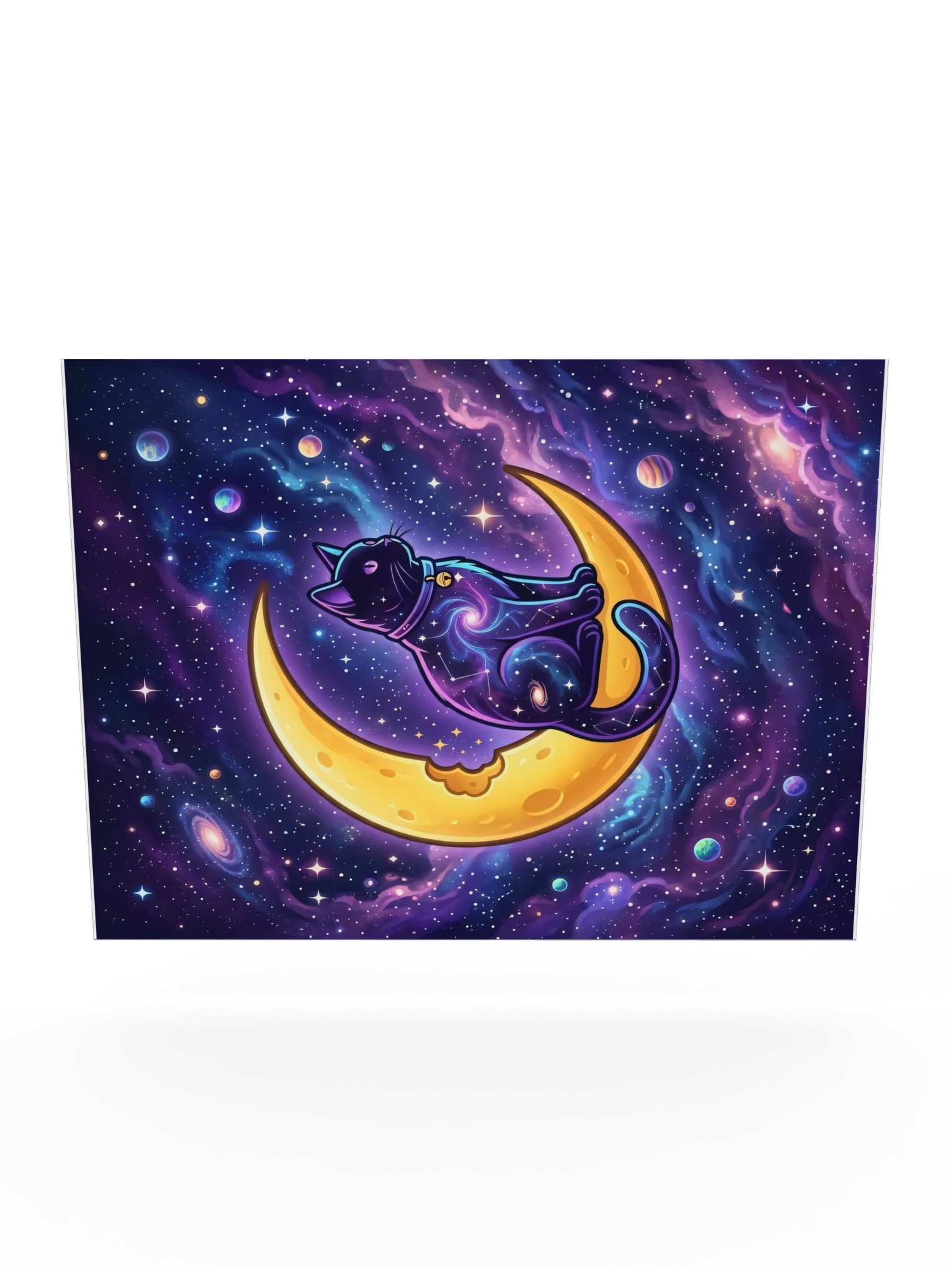 Moon Snack Cat Poster product image (24)