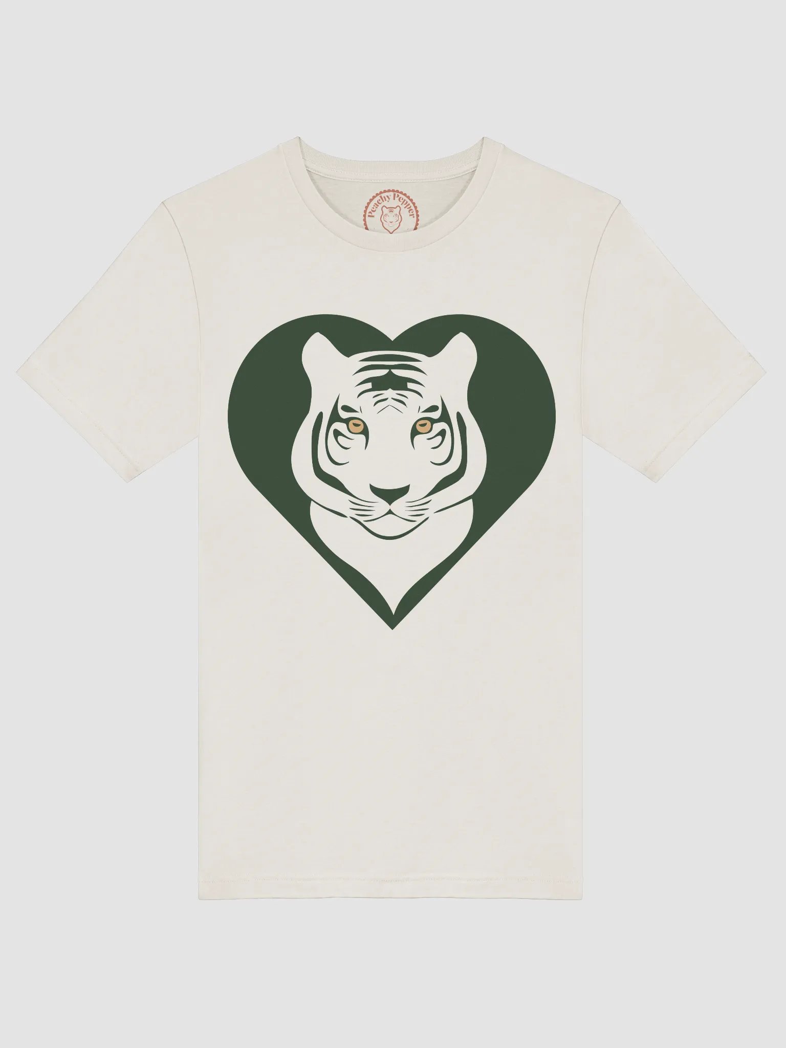 Tiger Heart T-Shirt - Soft Earthy product image (5)
