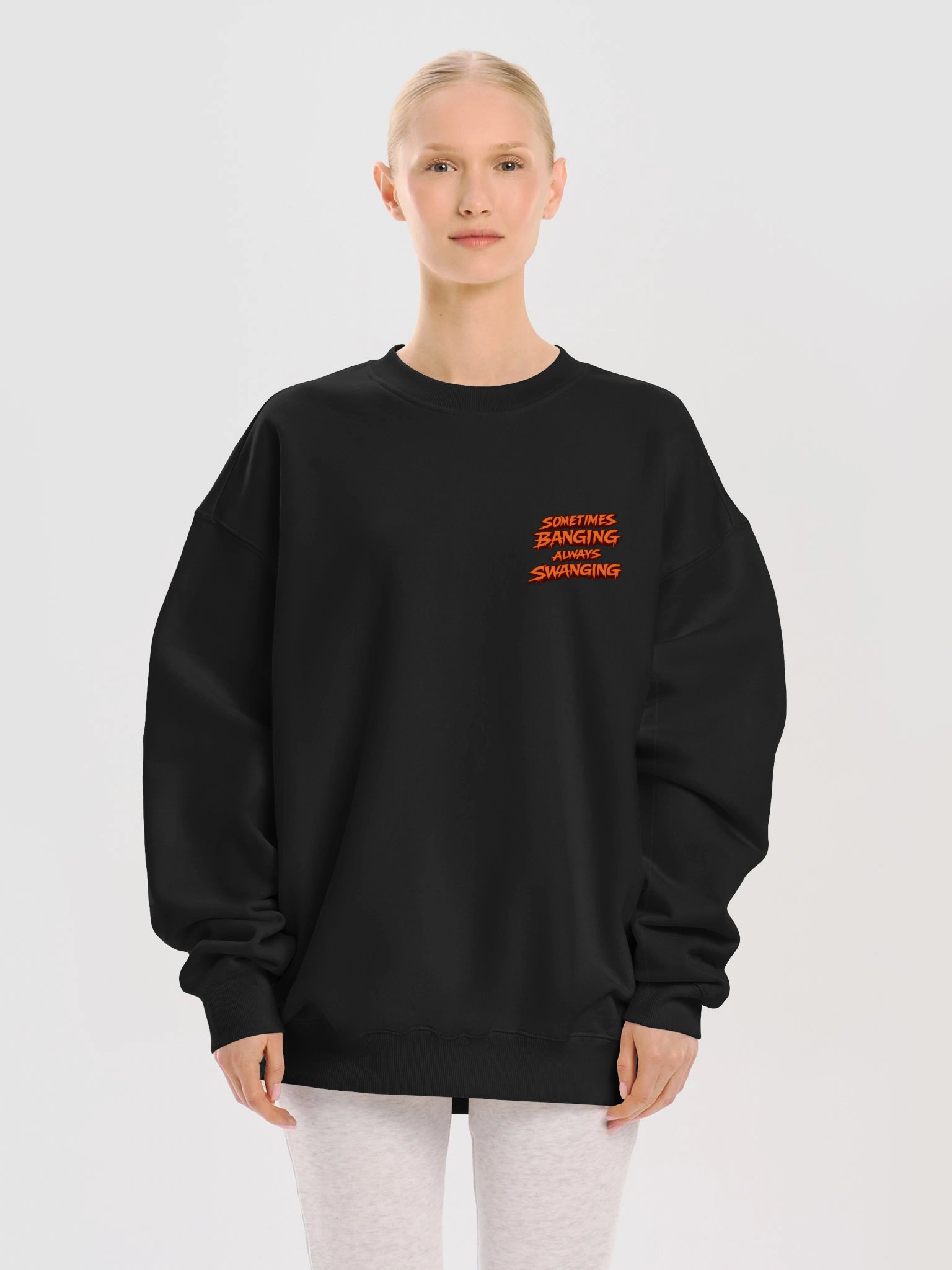 SubduedComic Oversized Sweatshirt product image (5)
