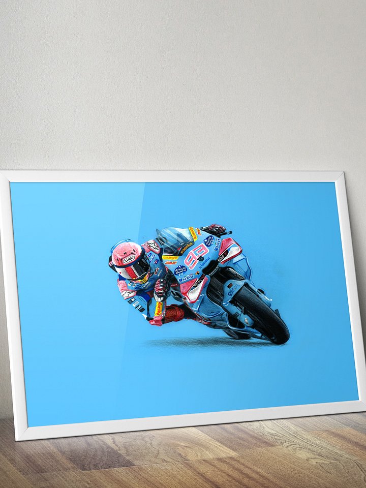 Marc Marquez Gresini Ducati MotoGP Drawing - A3 Print product image (1)