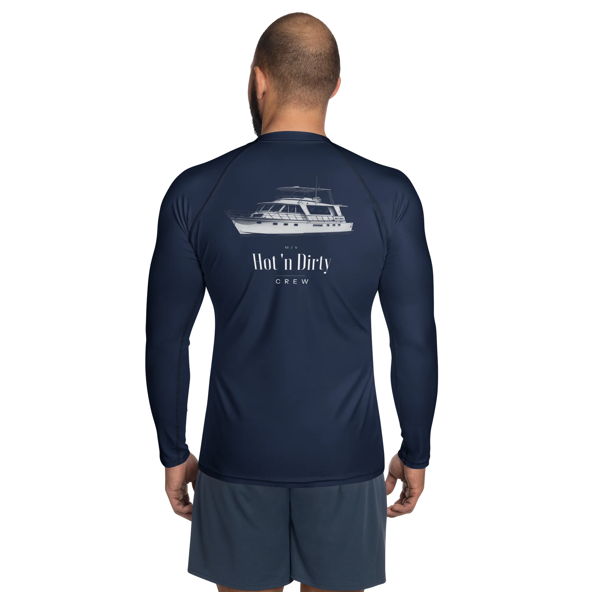 Hot 'n Dirty Crew Men's Rash Guard - Navy product image (2)