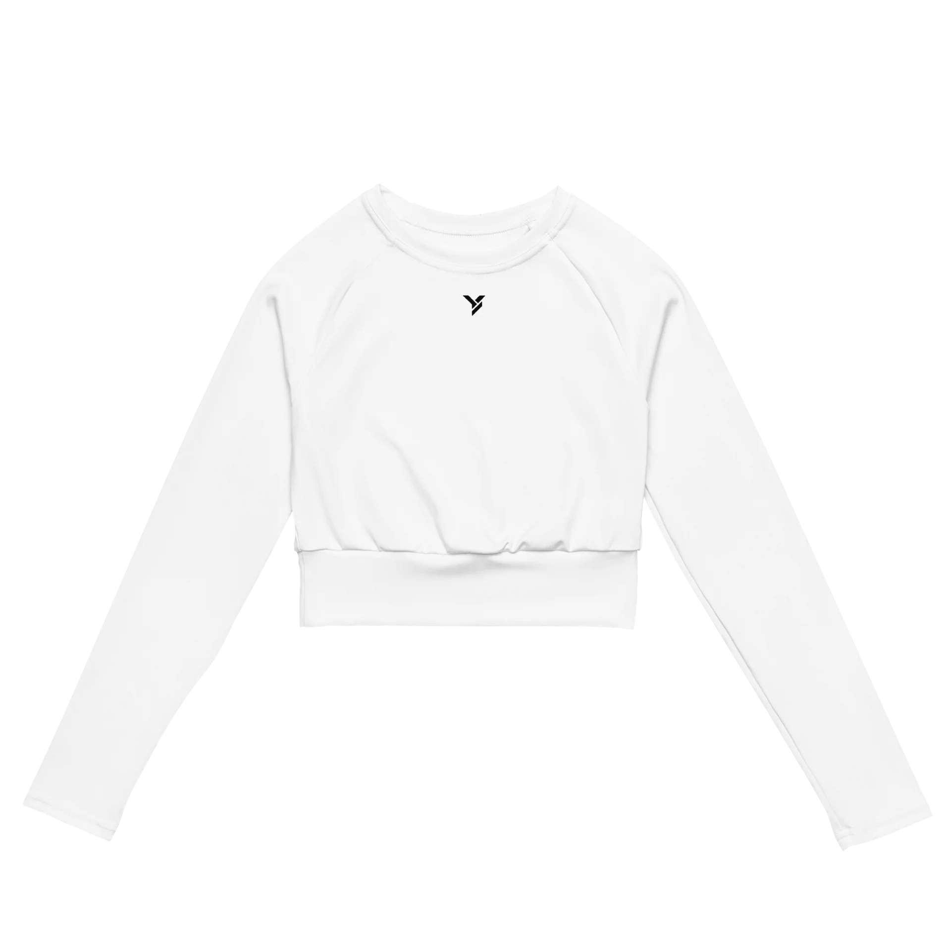 YKEN Womens Signature Long Sleeve Crop Top product image (2)