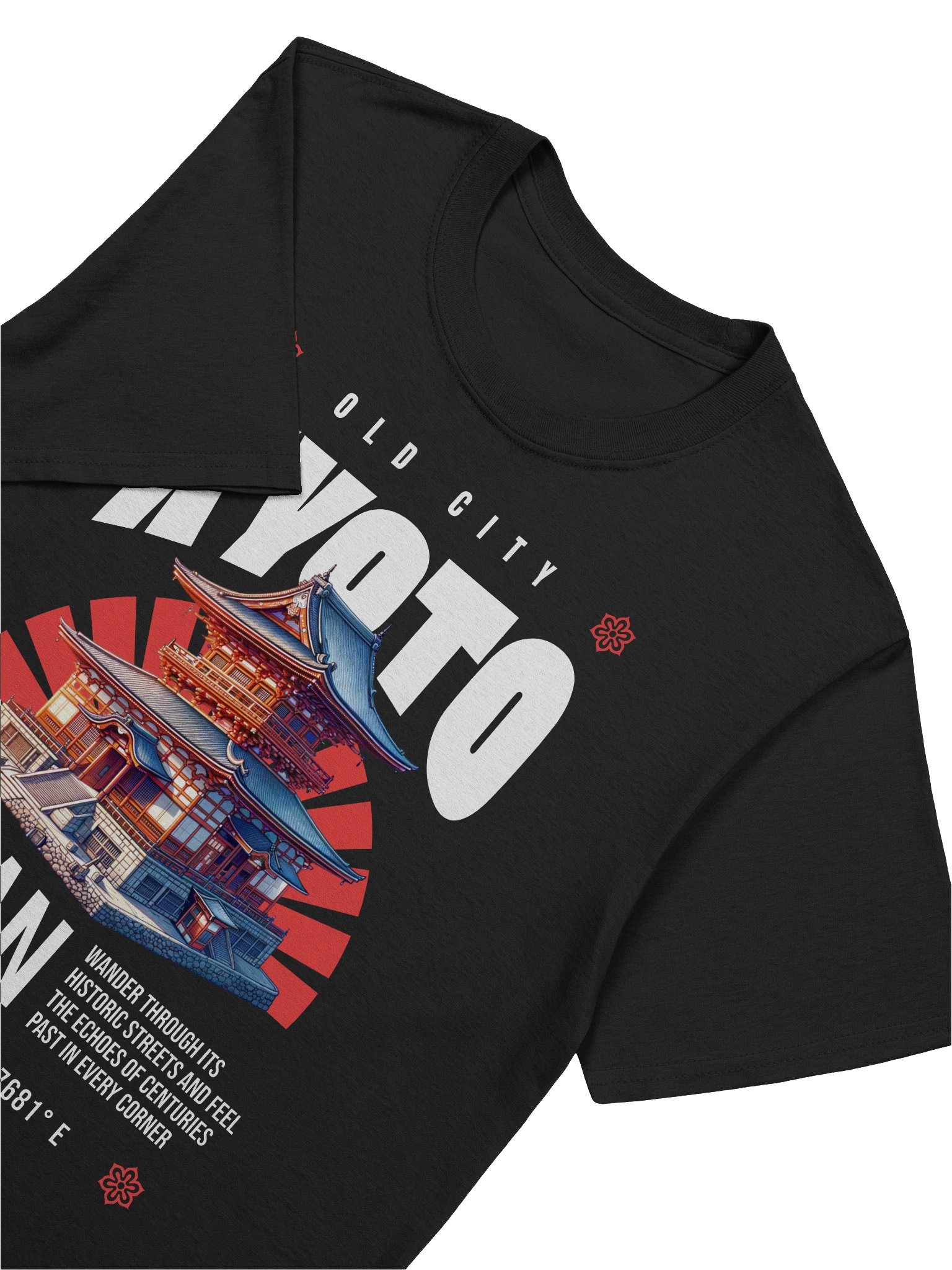 Kyoto Old City Temple T-Shirt - Gildan Softstyle product image (5)