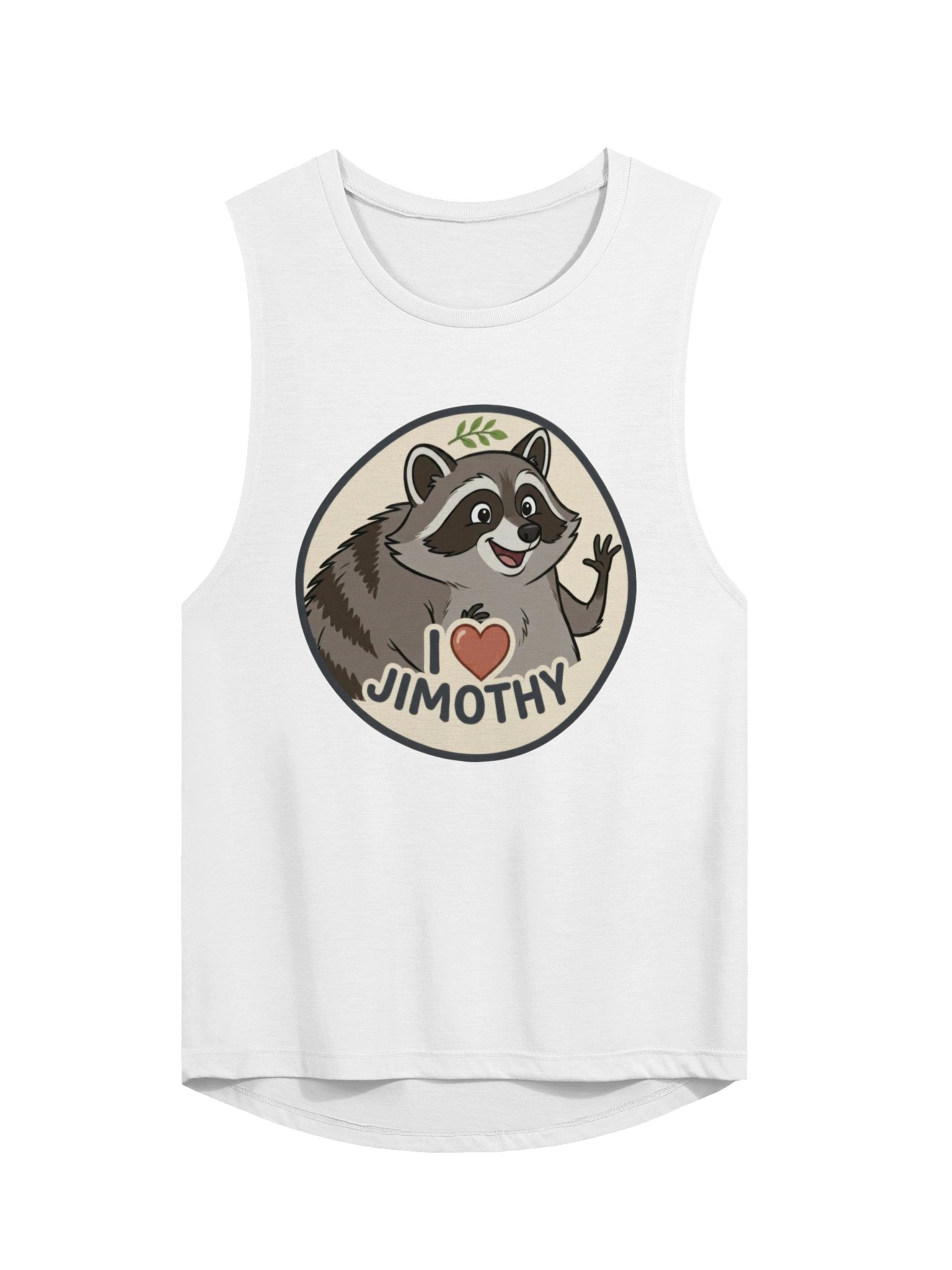 I Love Jimothy Bella Canvas' women's muscle tank product image (2)