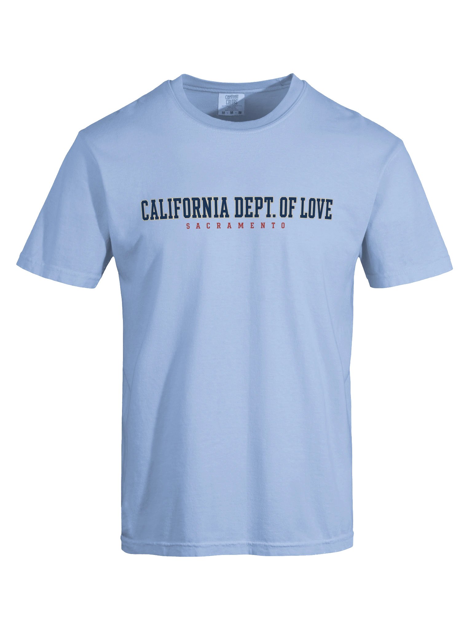 California Dept. of Love Sacramento Tee - Banner Wordmark product image (5)