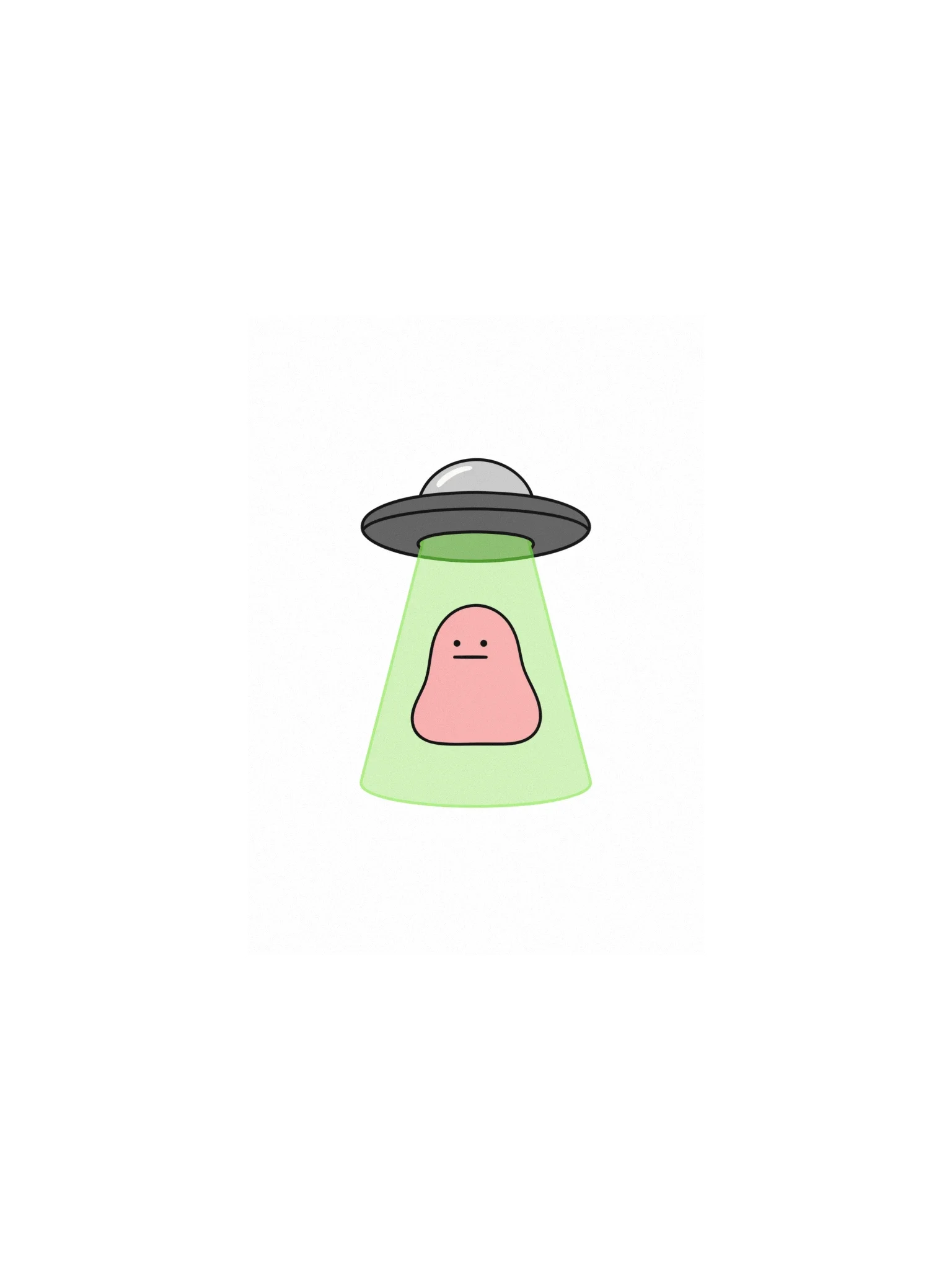Abducted Meat Matte Poster