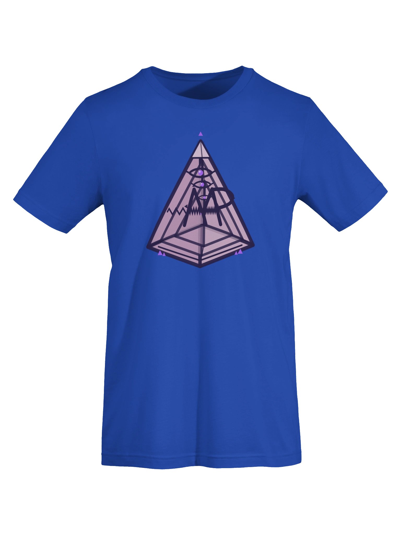 Mt. AMP 5D Pyramid Tee — Blue product image (5)