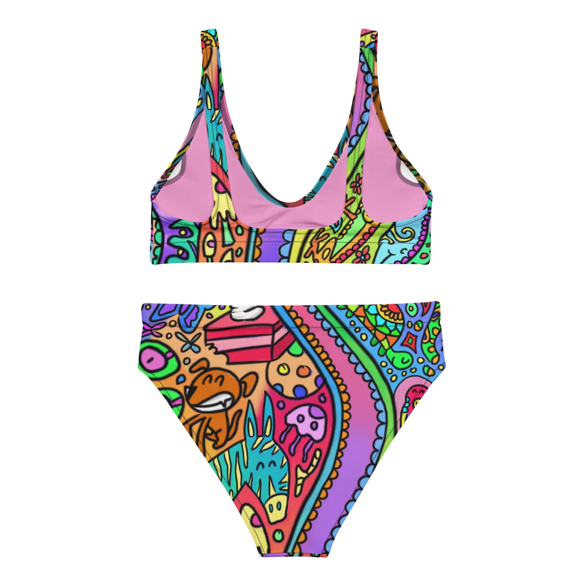 Trippy Sunfyre Bikini (High Waist) product image (2)