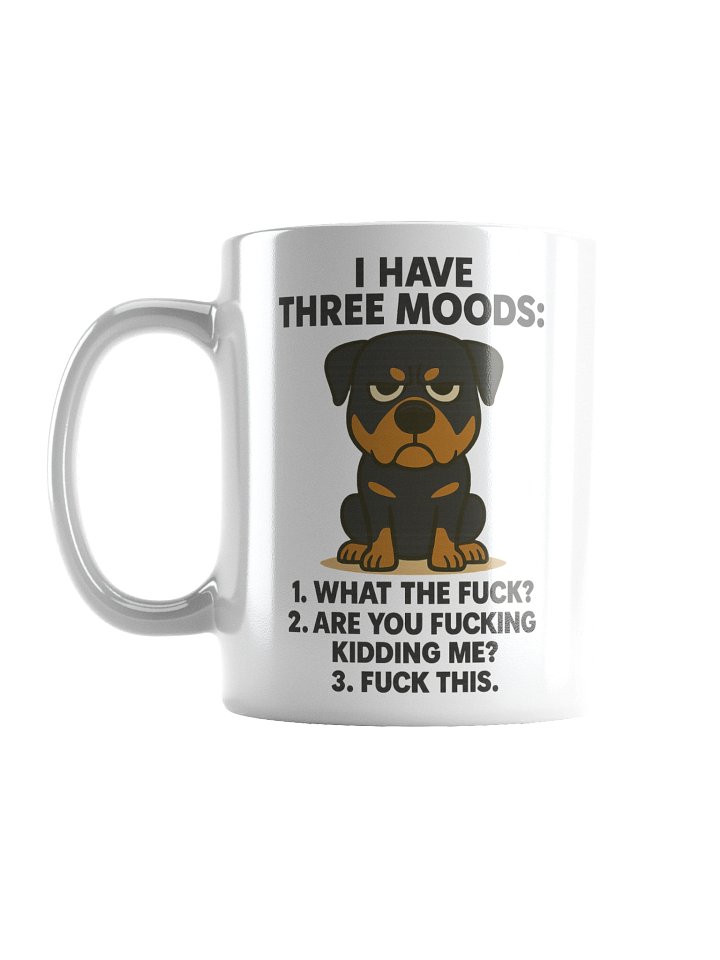 Three Moods Rottweiler Mug product image (2)