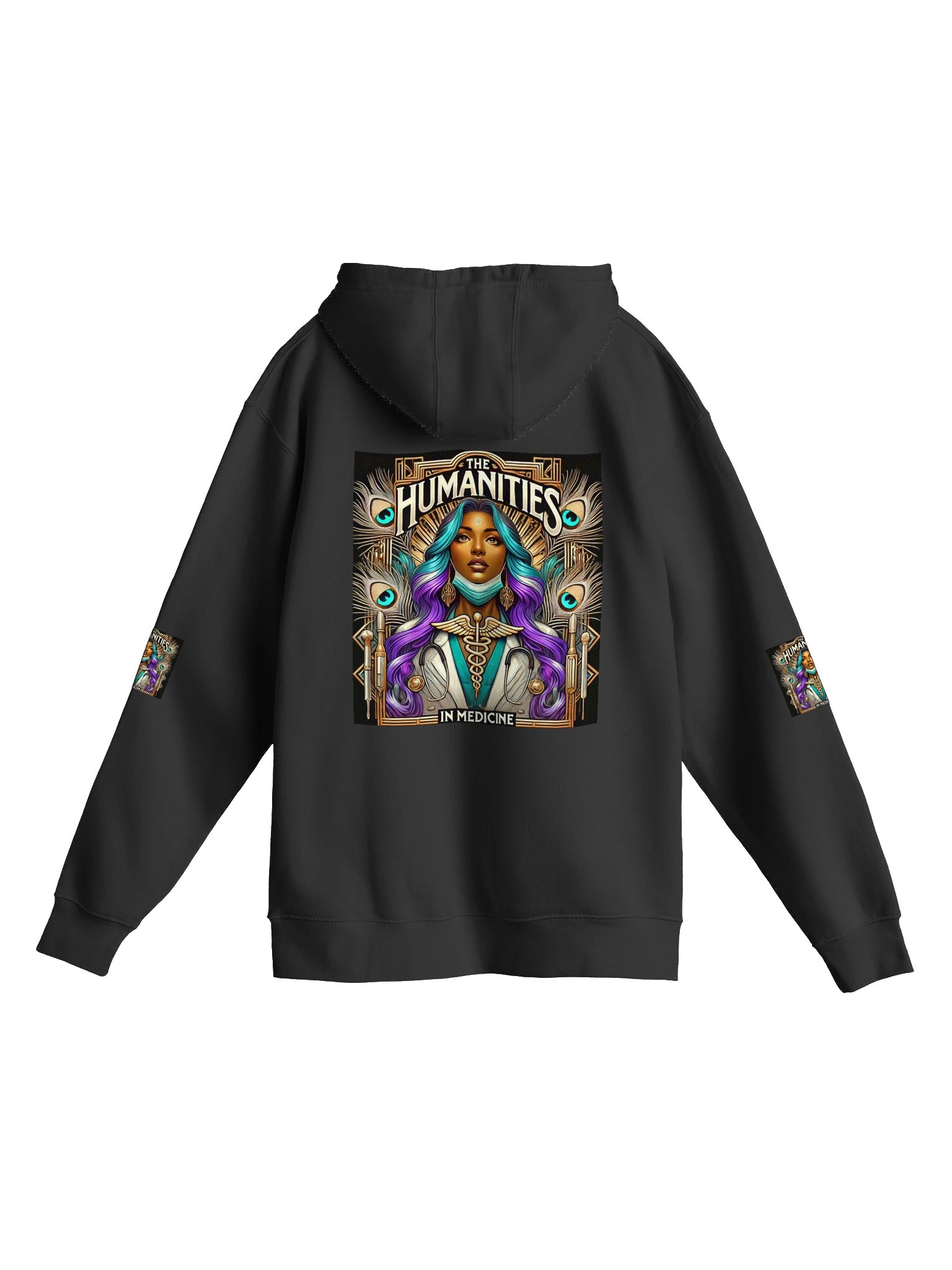 Humanities In Medicine MedArt Graphic Novel Style Hoodie product image (3)