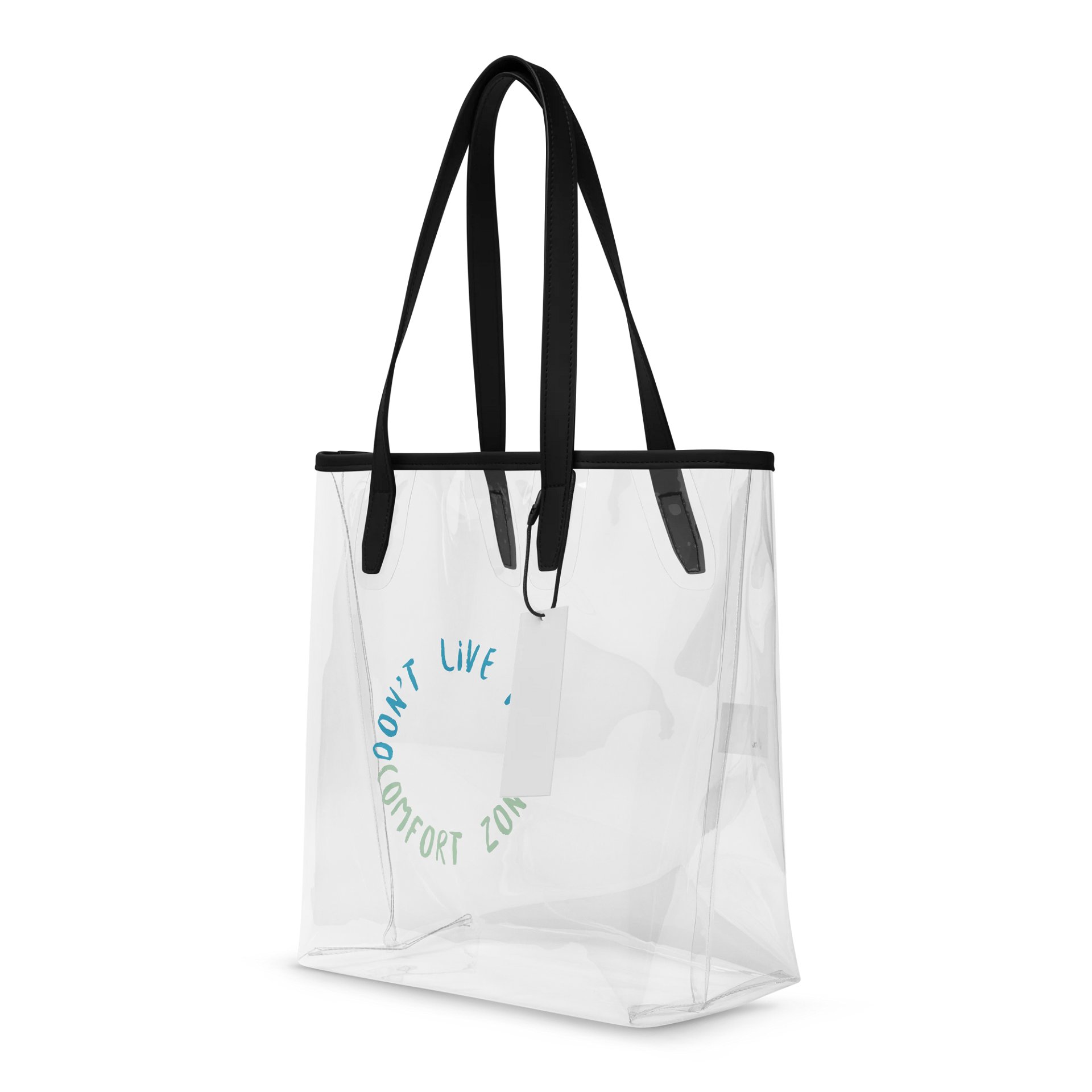 Colorful Motivational Clear Tote Bag product image (4)