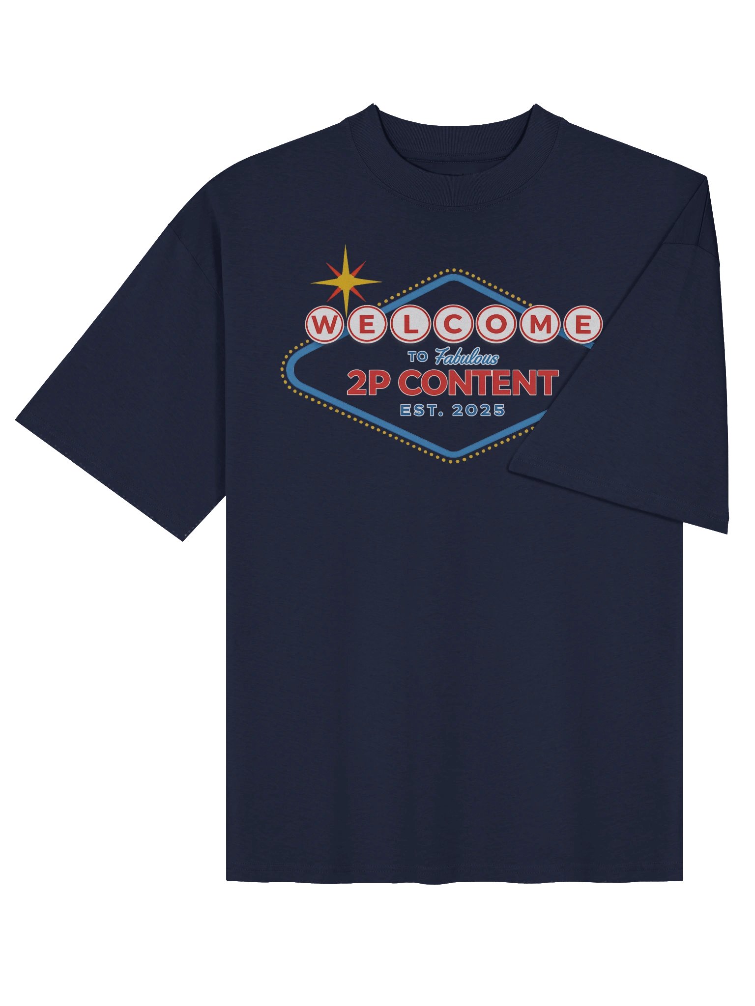 2P Vegas Dice Oversized Tee product image (17)