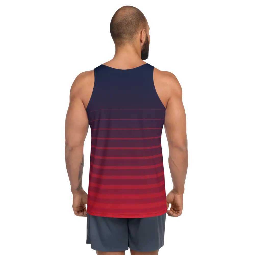 Purple and Burgundy Grace of God Men's Tank-top product image (3)