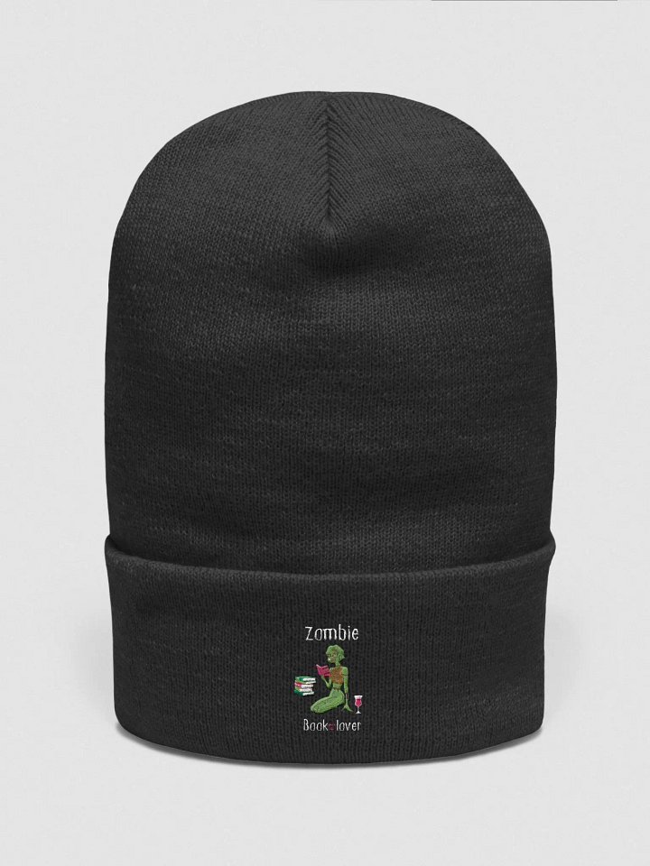 Zombie Book Lover Beanie product image (2)