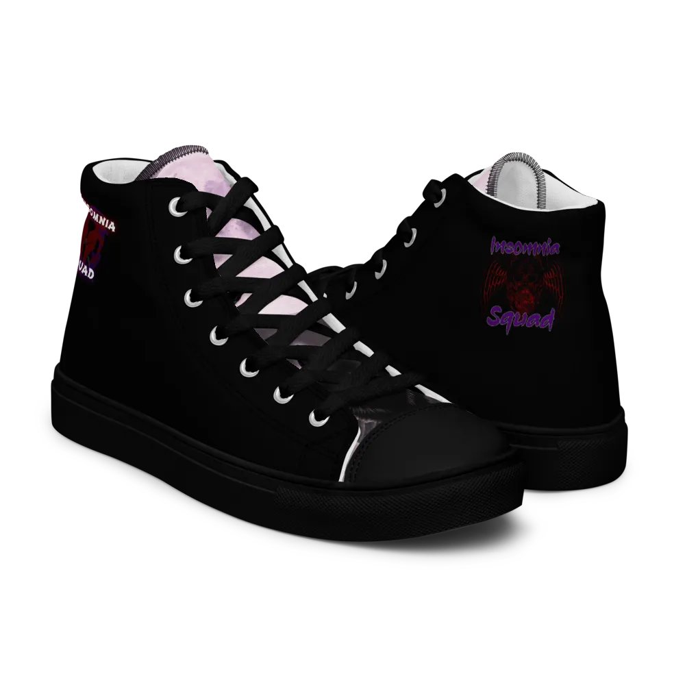 Men's Black Insomnia Squad Canvas Hi-Tops product image (11)