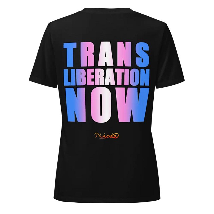 Trans Liberation Now V-Neck T-Shirt product image (2)