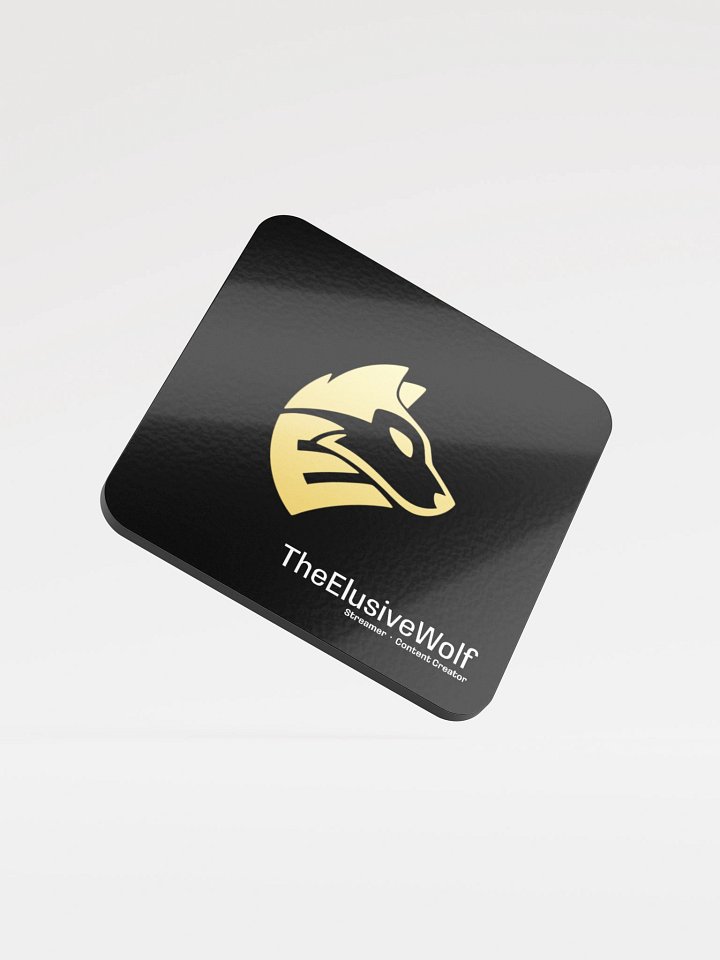 Golden Elusive Logo Coaster product image (1)