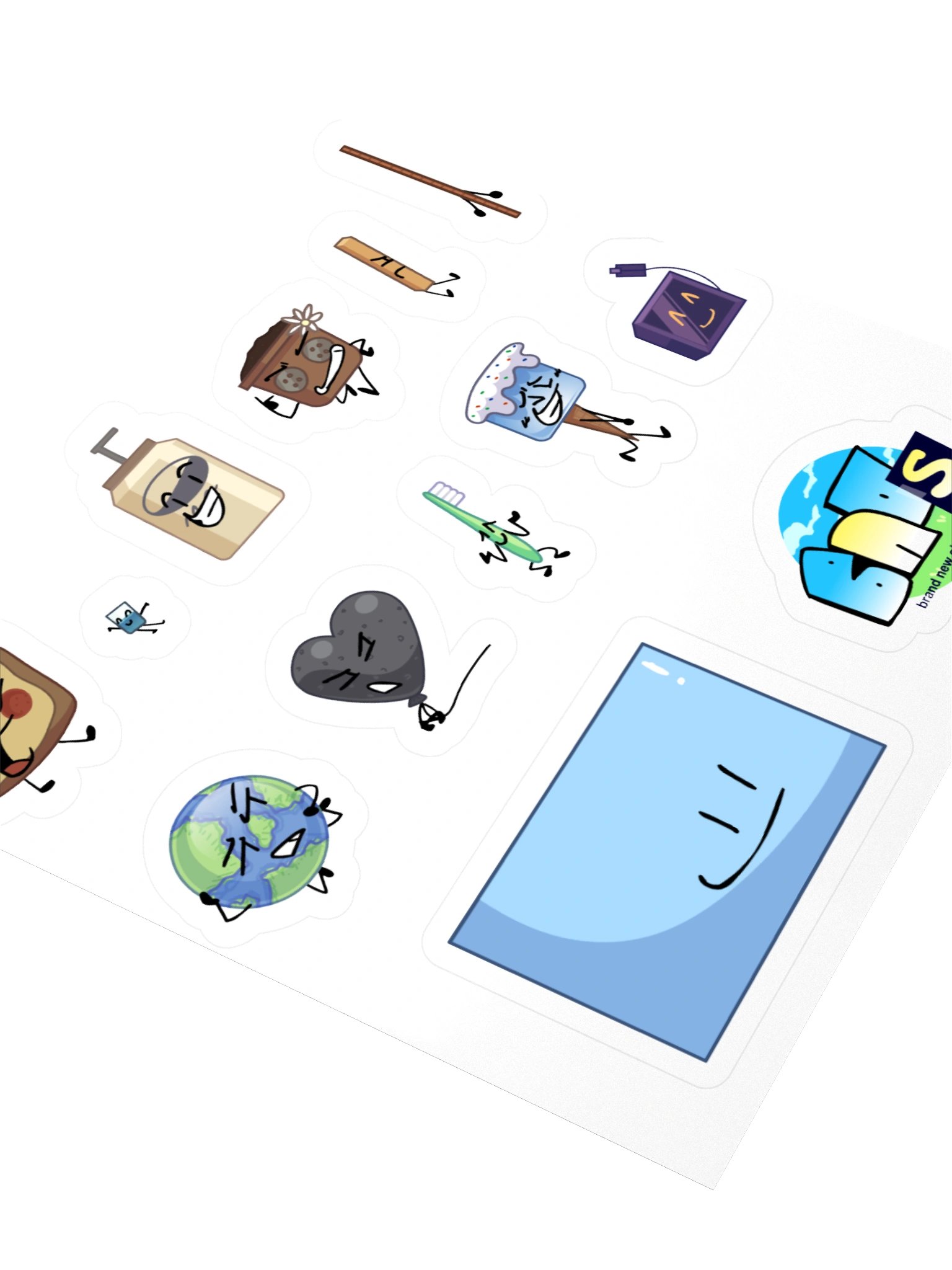 BNOS Cast Stickers product image (6)