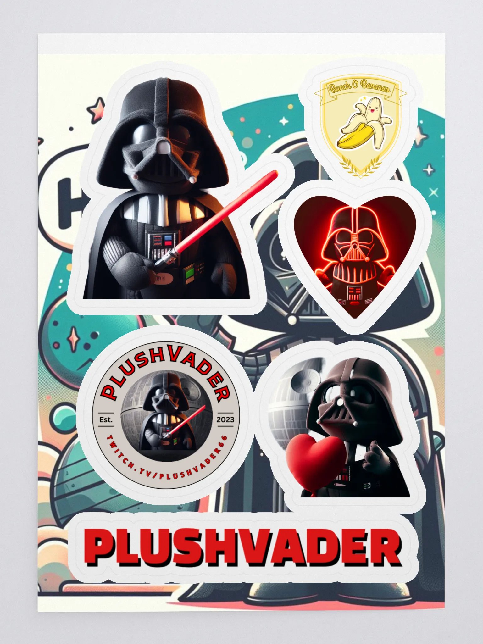 2024 PlushVader stickers product image (3)