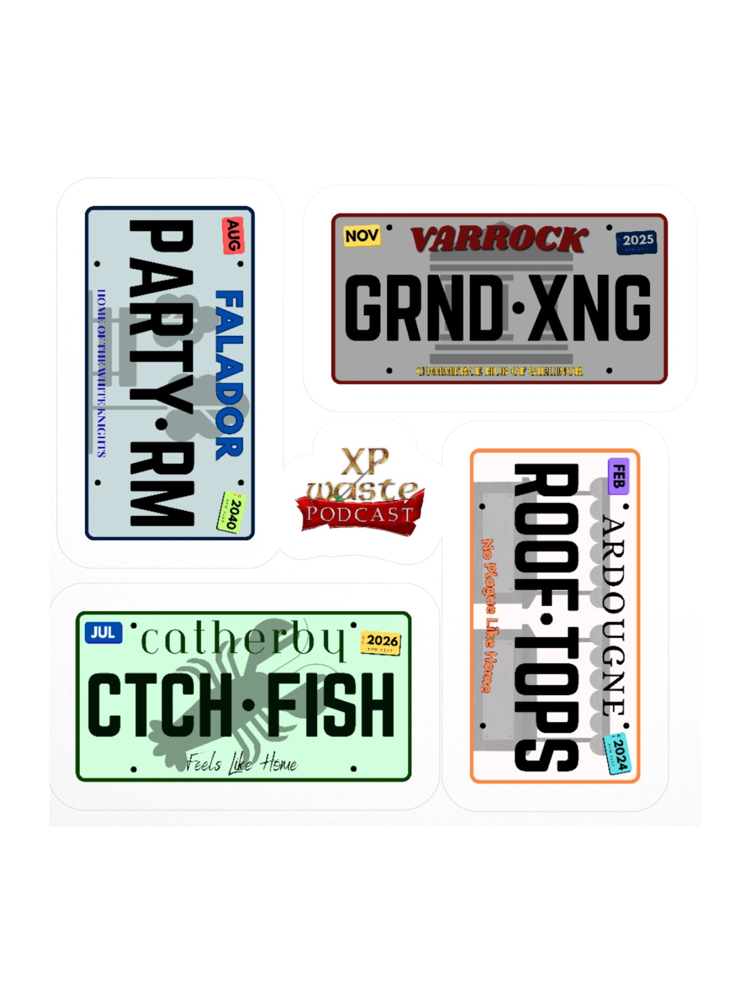 License Plate Stickers product image (2)