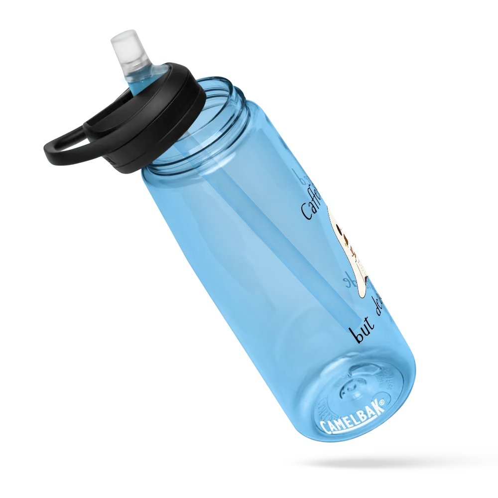 Caffeinated But Dead Inside Water Bottle product image (63)