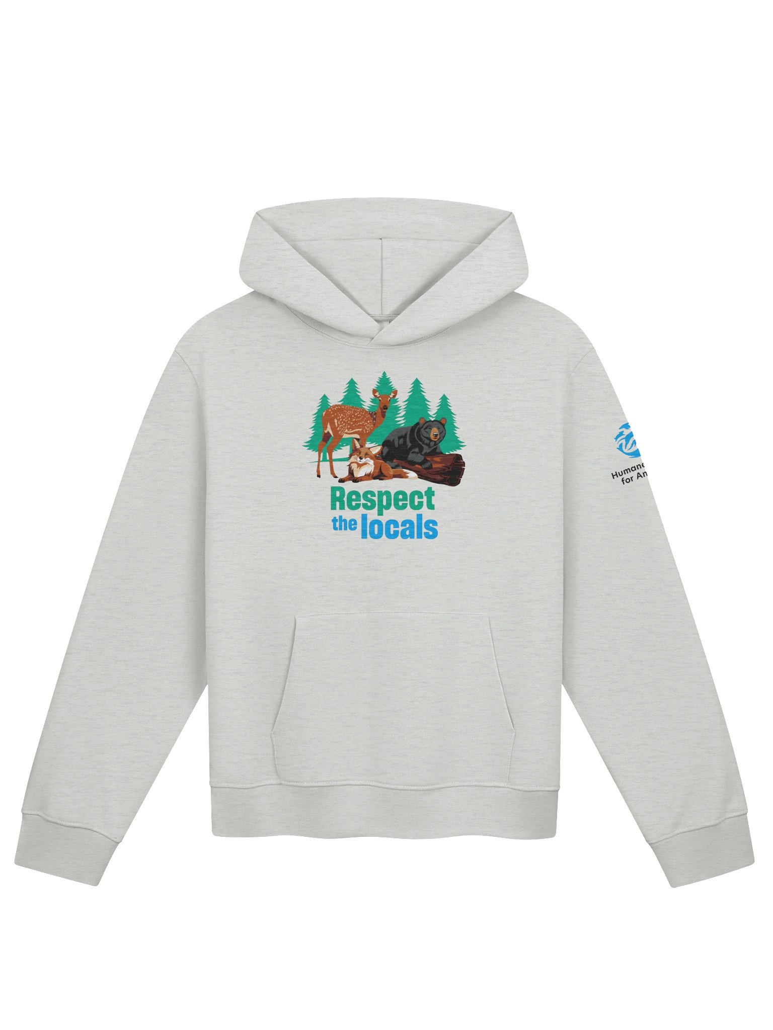 Respect the locals - Hoodie product image (1)