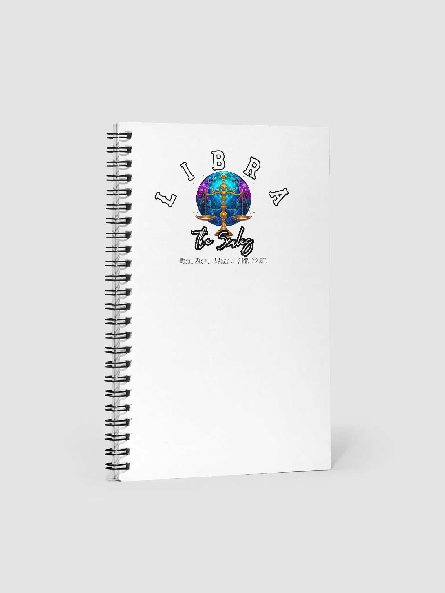 Libra - Zodiac Notebook product image (1)