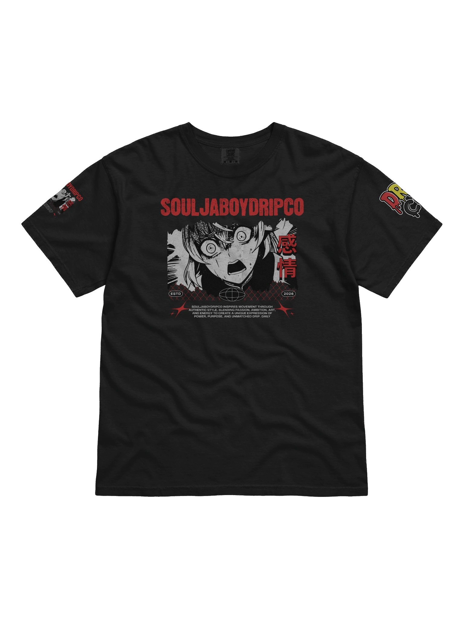 SOULJABOYDRIPCO Anime T-Shirt product image (1)