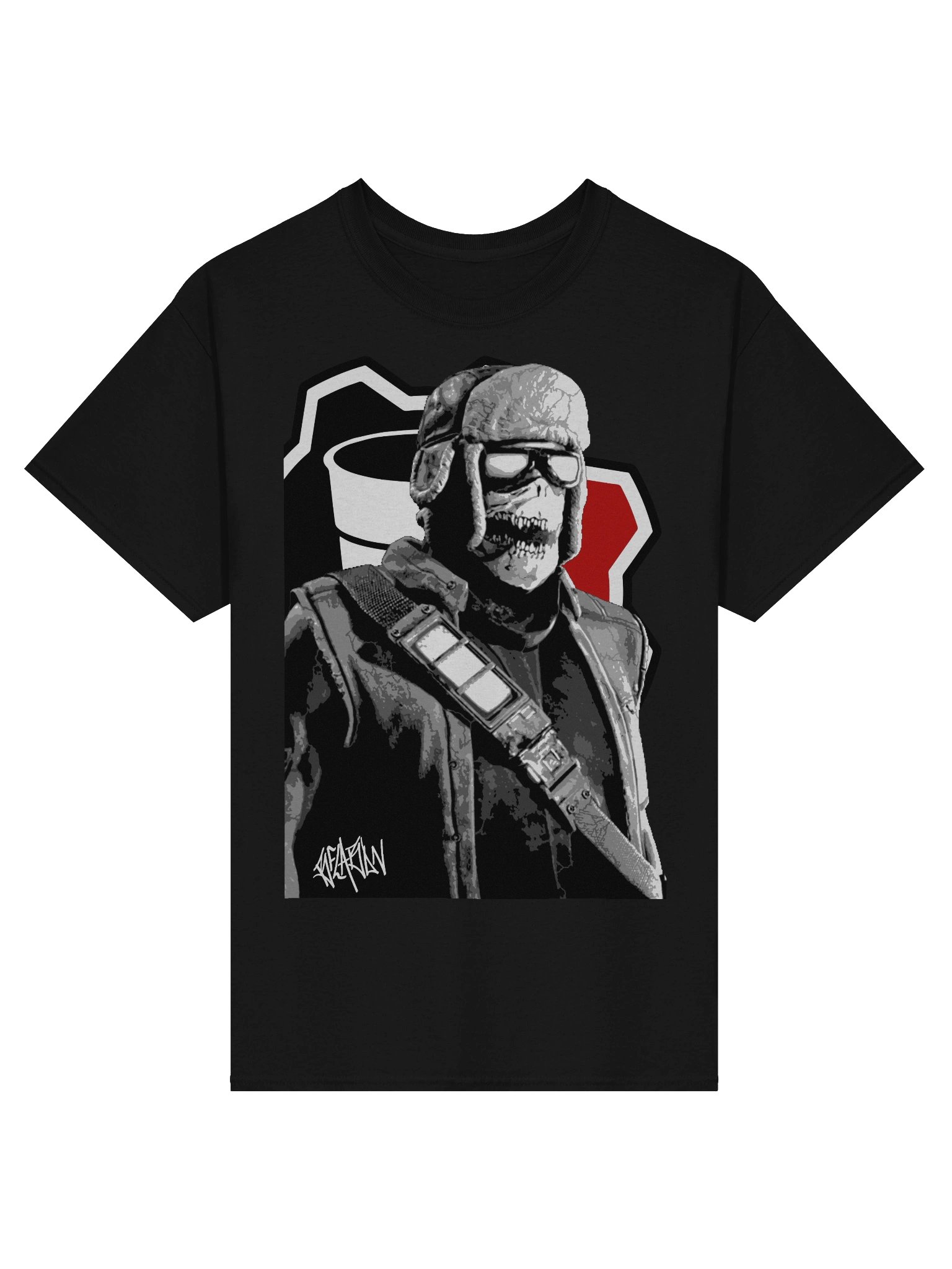 Gary Painting Tee (BLACK) product image (1)