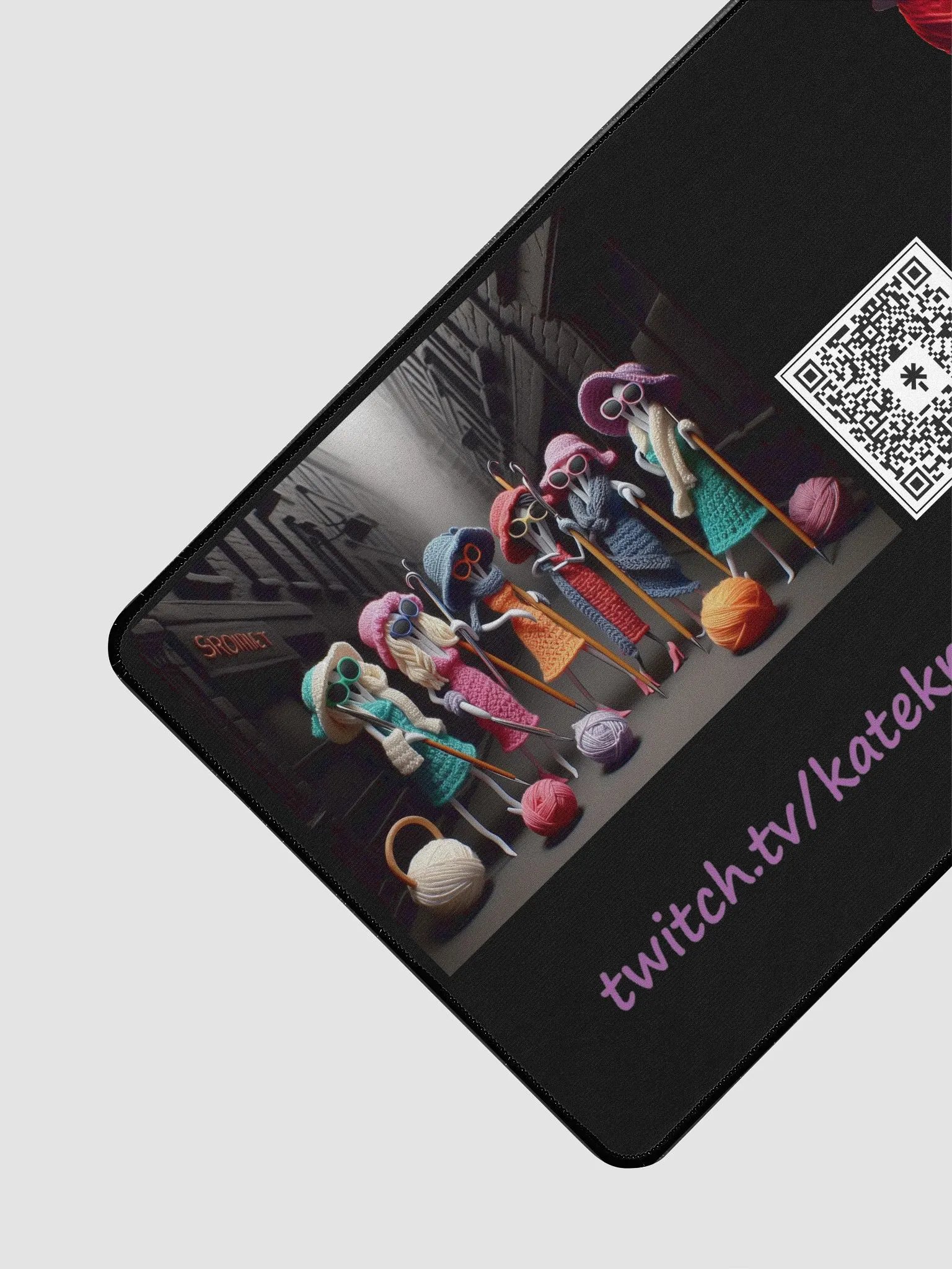 Red Yarn District Desk Mat product image (3)