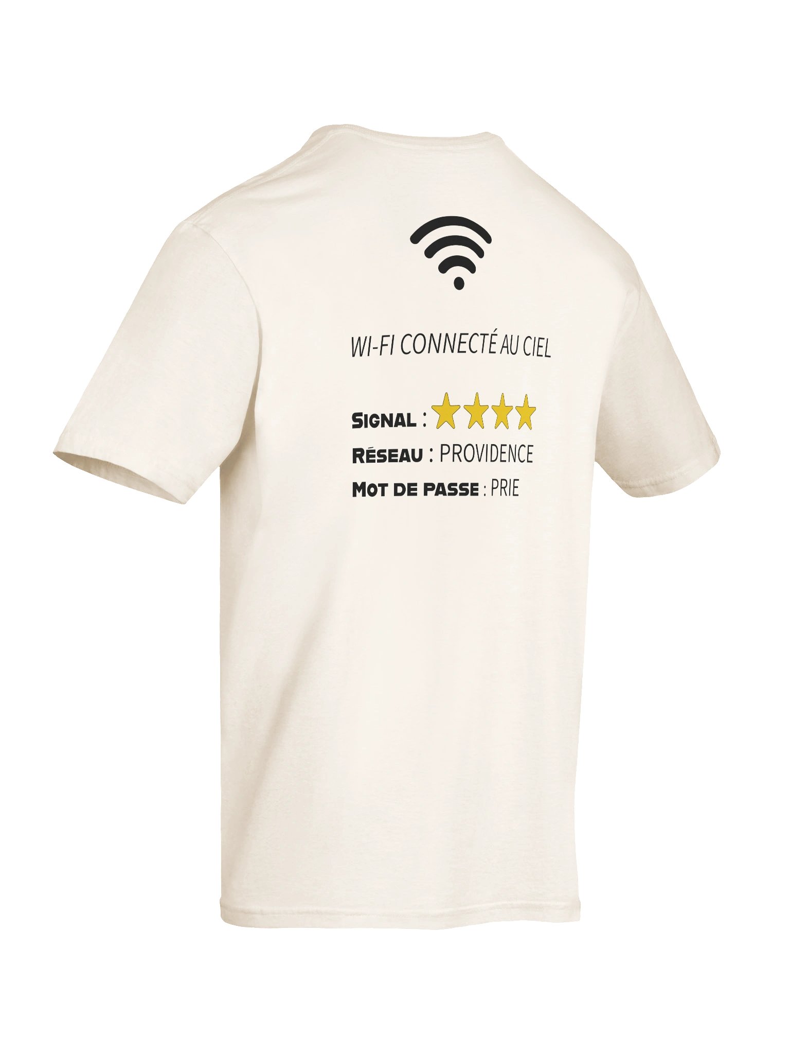 Tee Shirt - Wifi Connecté au Ciel product image (8)