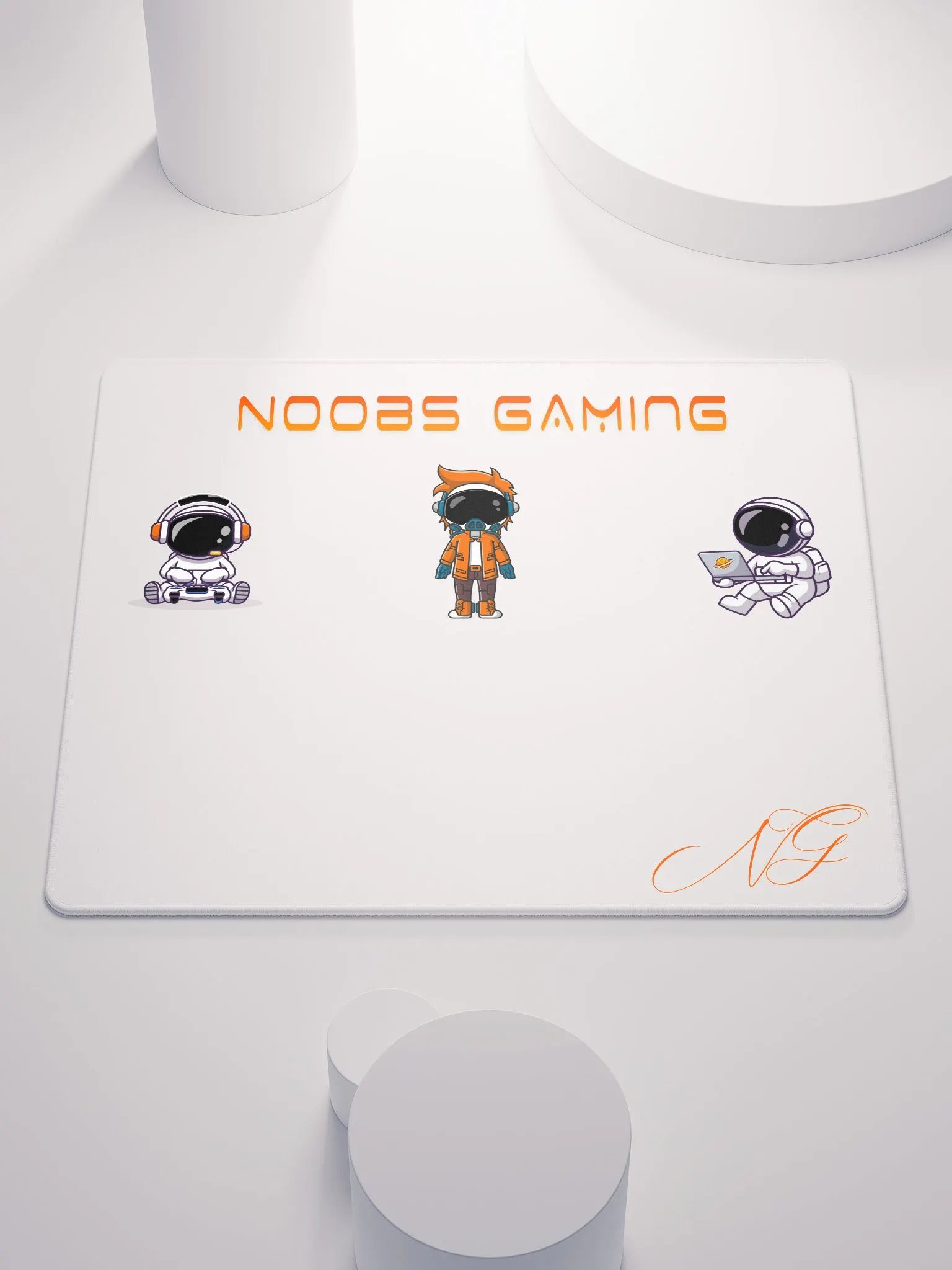 Gaming mouse pad Noobs gaming style product image (1)