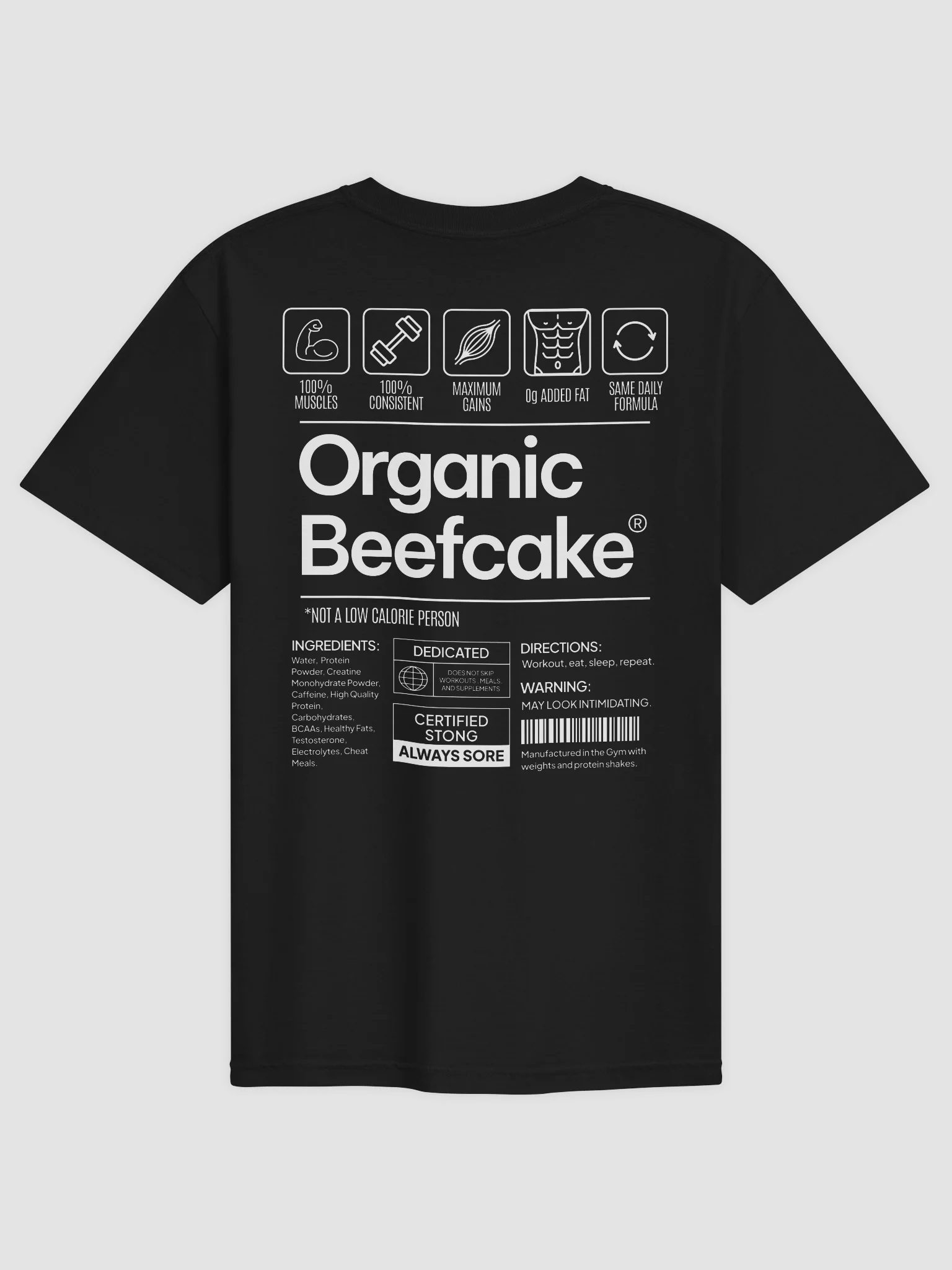 Organic Beefcake Tee product image (1)