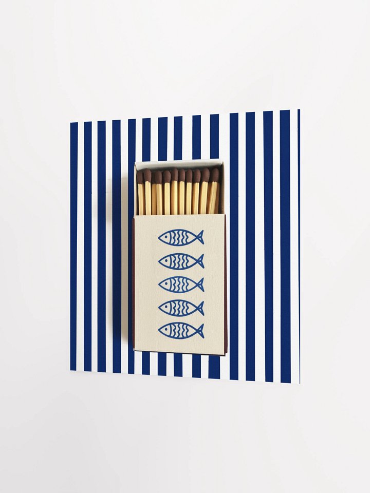 Coastal Fish Matchbox Print product image (8)