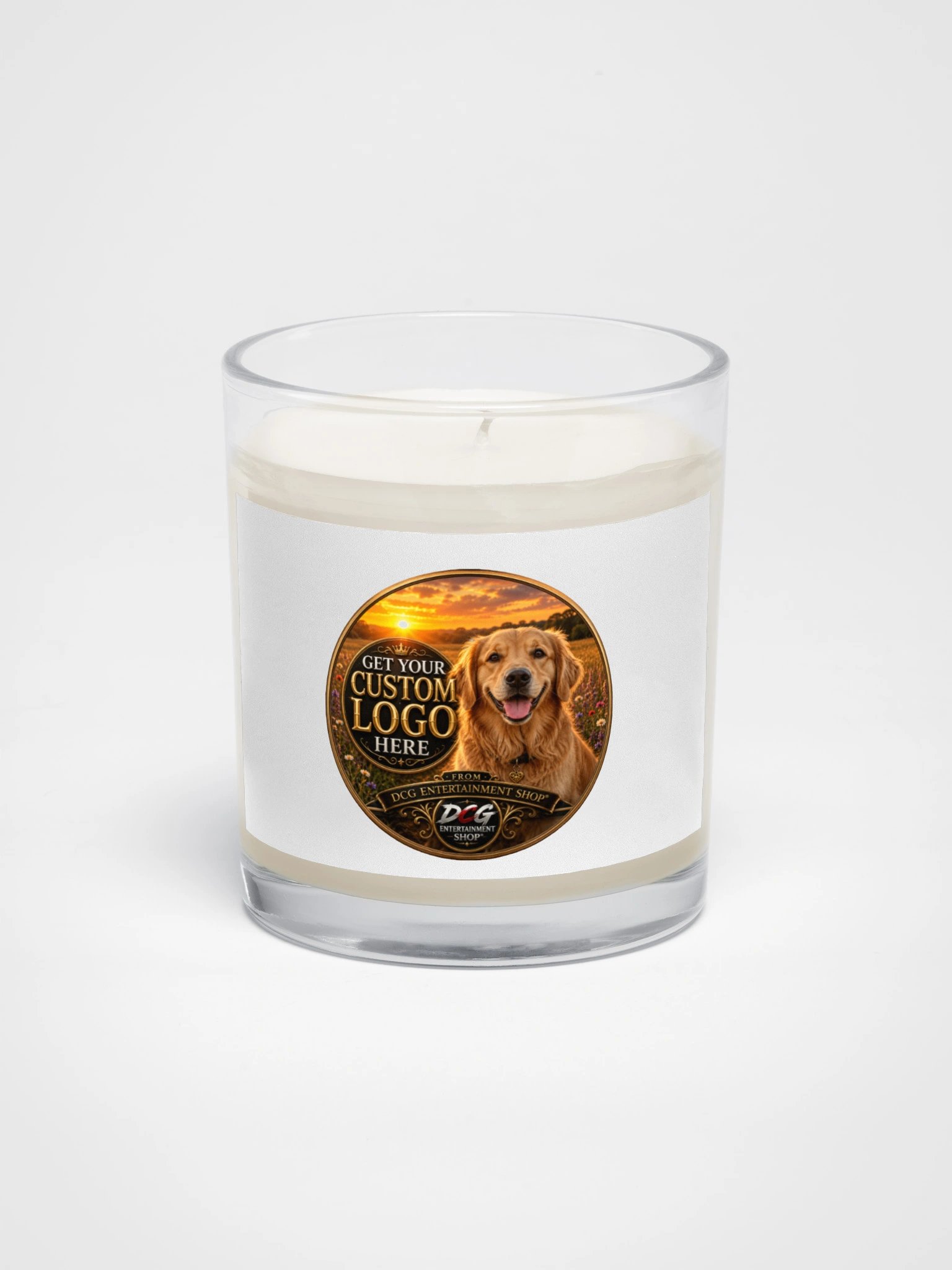 Custom Pet Logo Candle – DCG Entertainment Shop® product image (1)